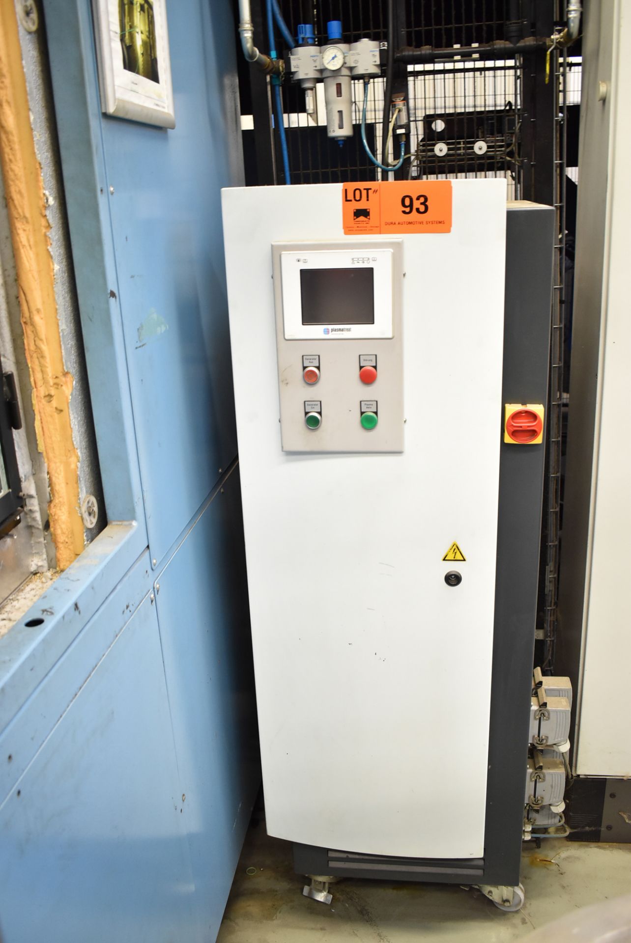 CERACON PLASMA HEAT CHAIN TYPE 3-ZONE PROCESS OVEN WITH PLC CONTROL, S/N N/A (BAU 9) [RIGGING FEE - Image 2 of 7