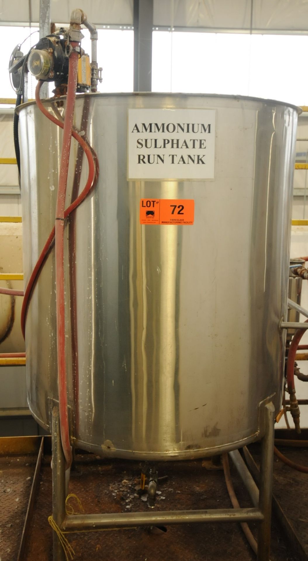 LOT/ EVERKLEEN STAINLESS STEEL TANK WITH PERIPHERALS (CI)