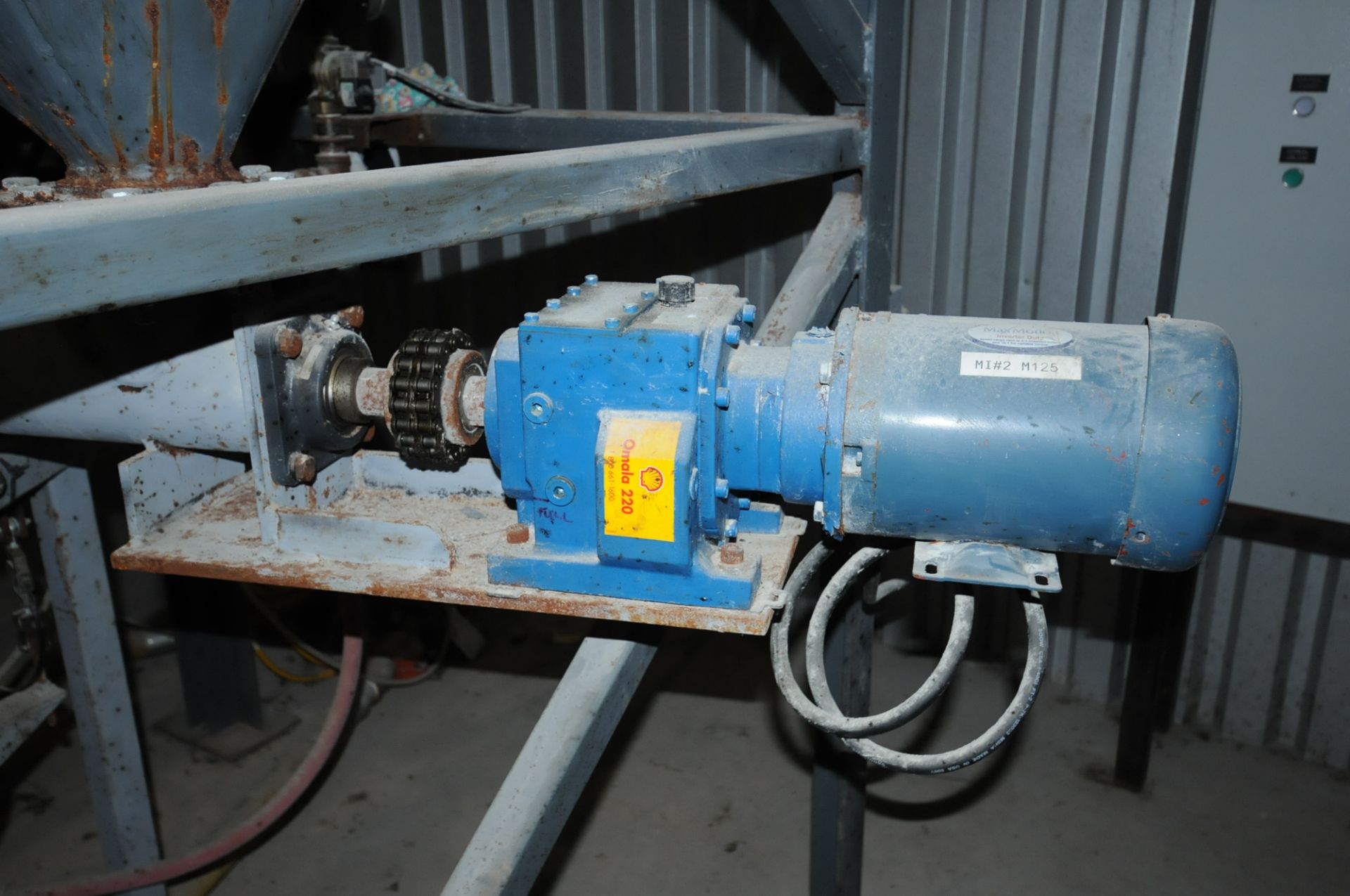 LOT/ MINOR INGREDIENT HOPPER SYSTEM WITH BRAY ACTUATED VALVES, ELECTRIC MOTORS AND PERIPHERALS (CI) - Image 3 of 5