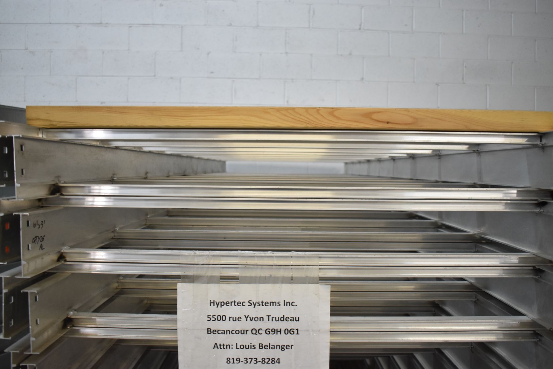 LOT/ (26) 10'X3' C.E.R. LCA43-36-12 ALUMINUM VENTILATED CABLE TRAYS (LOCATED AT 111 NEWMAN BLVD, - Image 3 of 5