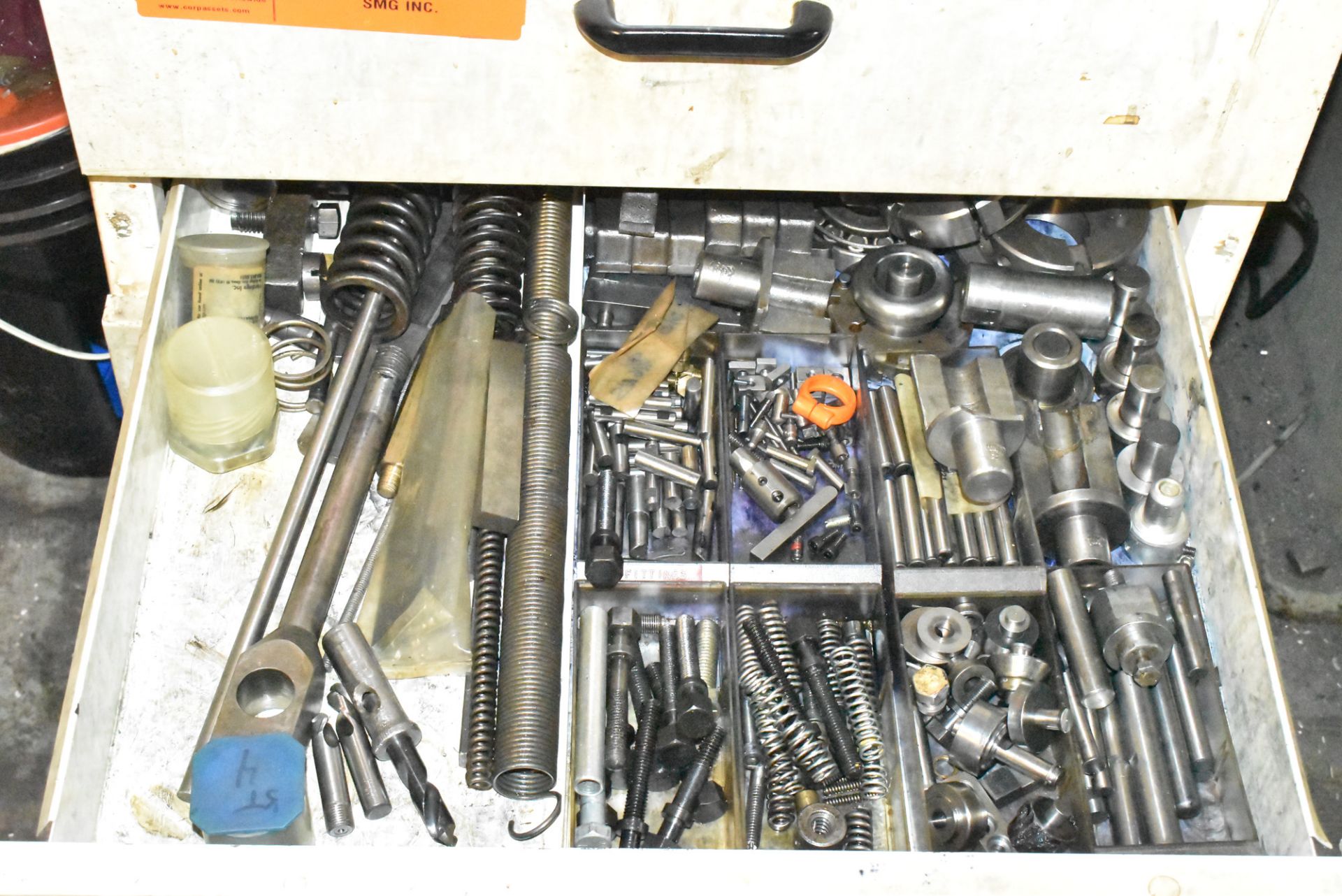 LOT/ (5) DRAWER TOOL CABINET WITH HARDWARE - Image 3 of 6