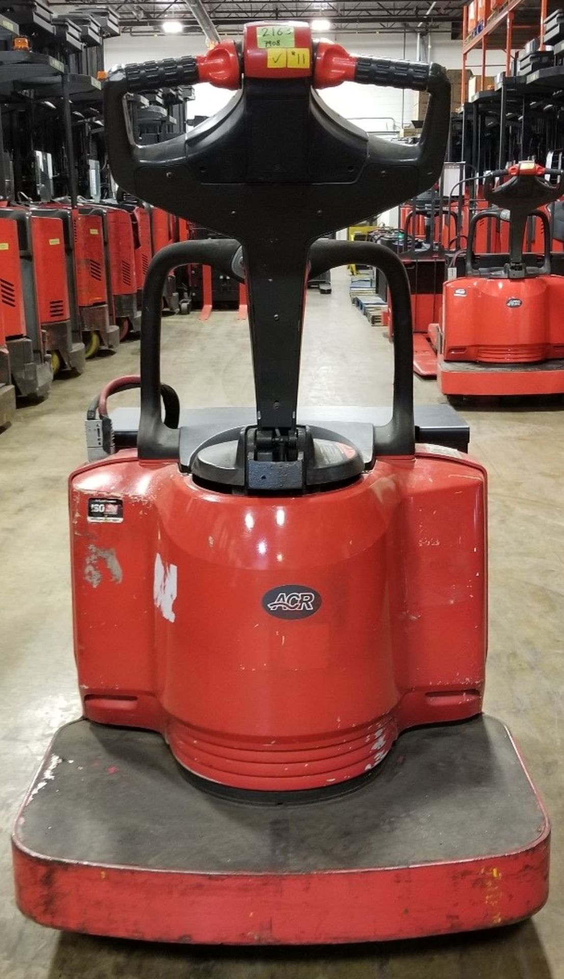 RAYMOND (2009) 8400 24V ELECTRIC RIDE-ON PALLET JACK WITH 6000 LB. CAPACITY, S/N: 840-09-81310 (UNIT - Image 3 of 3