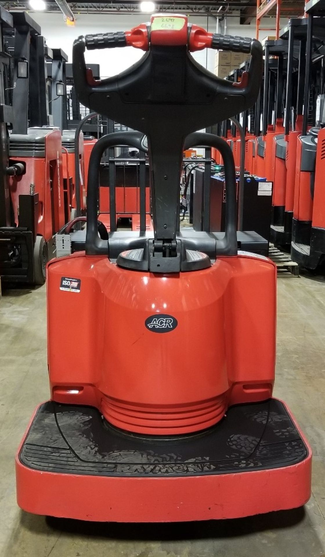 RAYMOND (2007) 8400 24V ELECTRIC RIDEON PALLET JACK WITH 8000 LB. CAPACITY, S/N: 840-07-72382 ( - Image 2 of 2