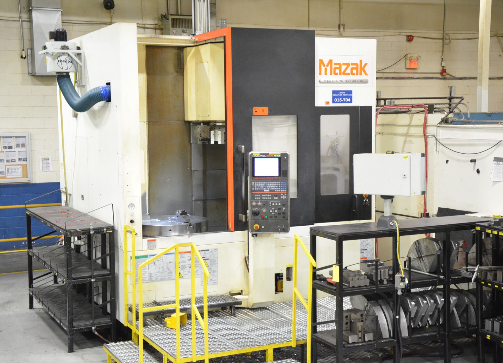 MAZAK (07-2012) MEGATURN NEXUS900 CNC VERTICAL TURNING AND LIVE MILLING CENTER WITH MAZATROL - Image 4 of 27