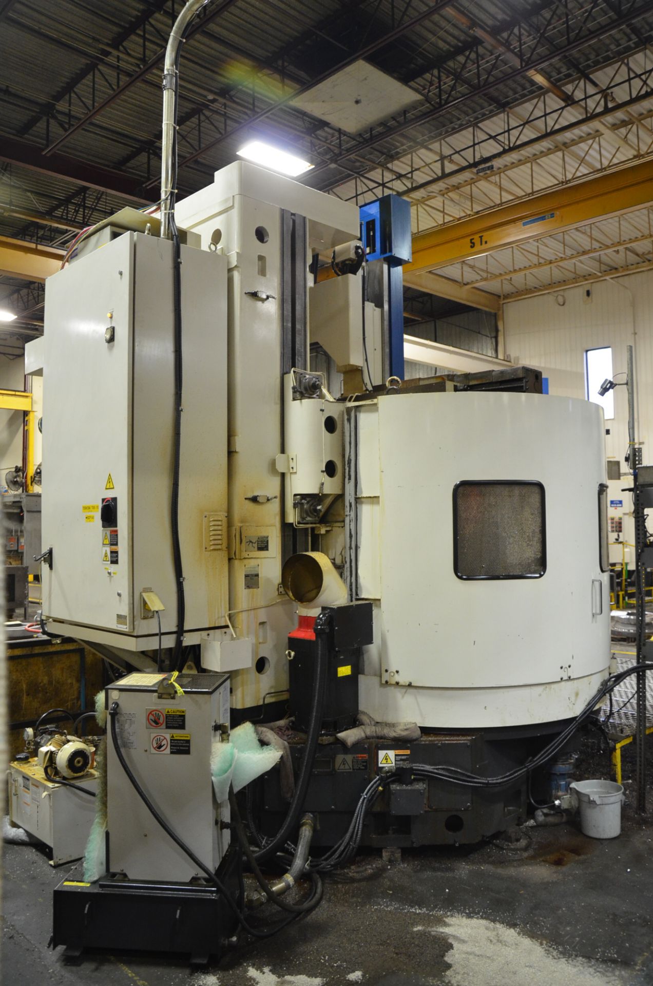 TOSHIBA SHIBAURA (08-2006) TUE-15 CNC VERTICAL BORING AND LIVE MILLING CENTER WITH FANUC SERIES 18-T - Image 12 of 19