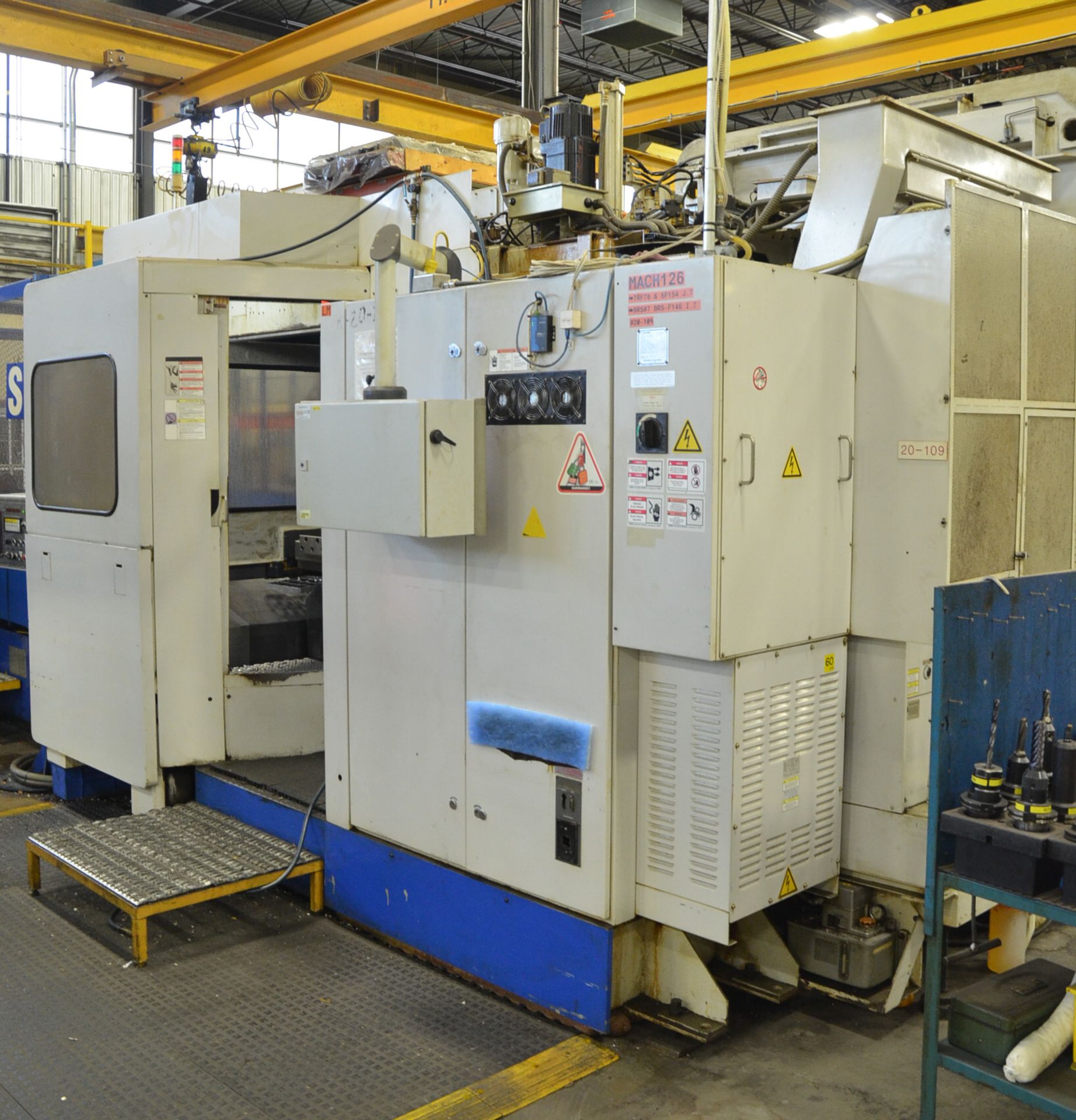 OKUMA (2003) MC-600H CNC MULTI-PALLET HORIZONTAL MACHINING CENTER WITH OKUMA OSP7000M CNC CONTROL, - Image 13 of 17