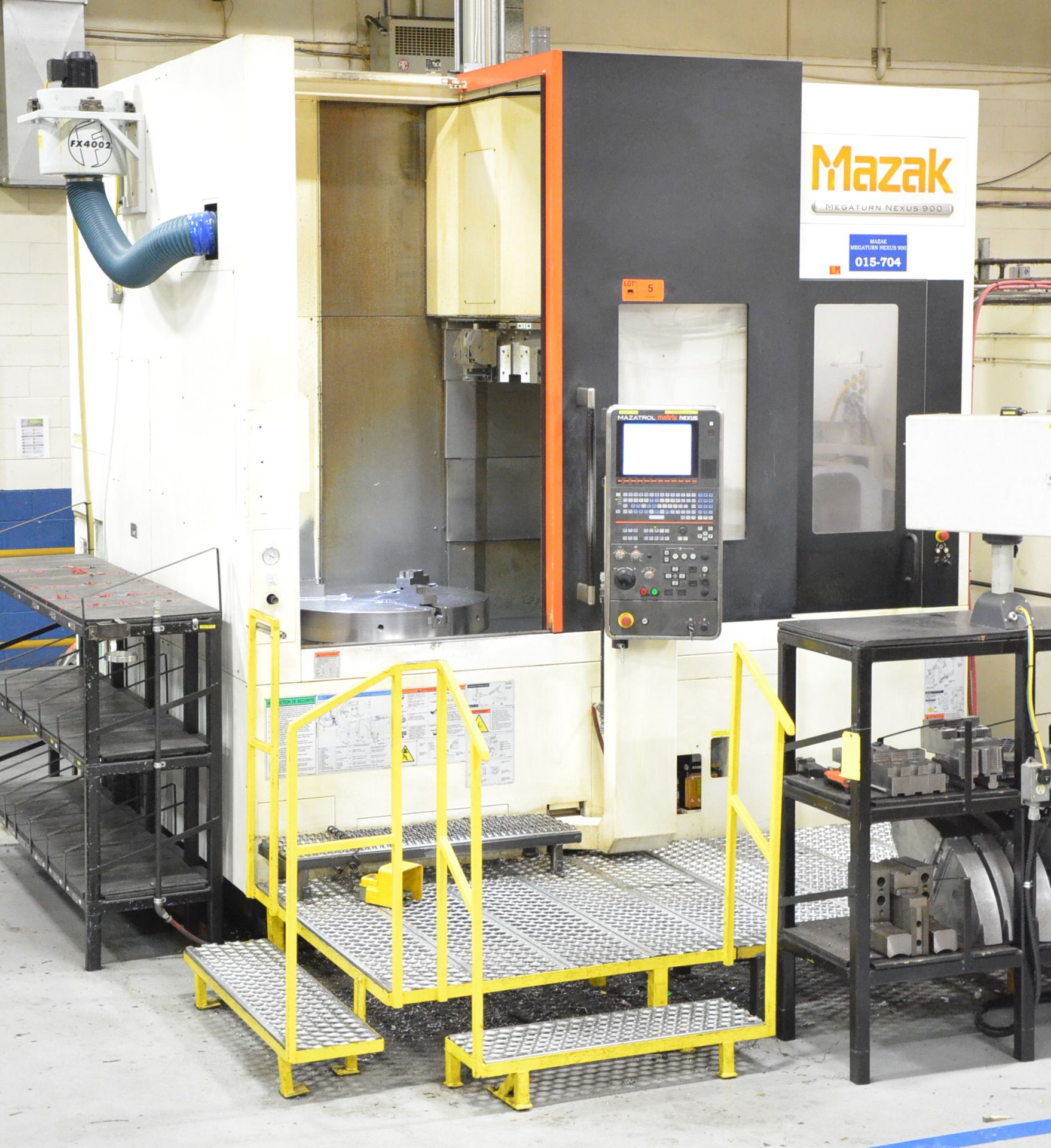 MAZAK (07-2012) MEGATURN NEXUS900 CNC VERTICAL TURNING AND LIVE MILLING CENTER WITH MAZATROL - Image 3 of 27