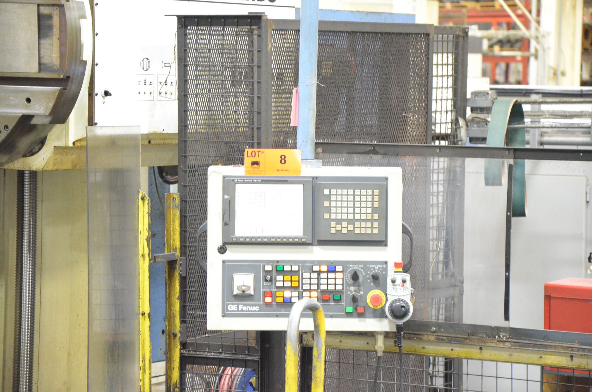 KEARNS & RICHARDS (R&R 2002) 125L CNC TABLE TYPE HORIZONTAL BORING MILL WITH FANUC 18I-M 5 AXIS - Image 5 of 41