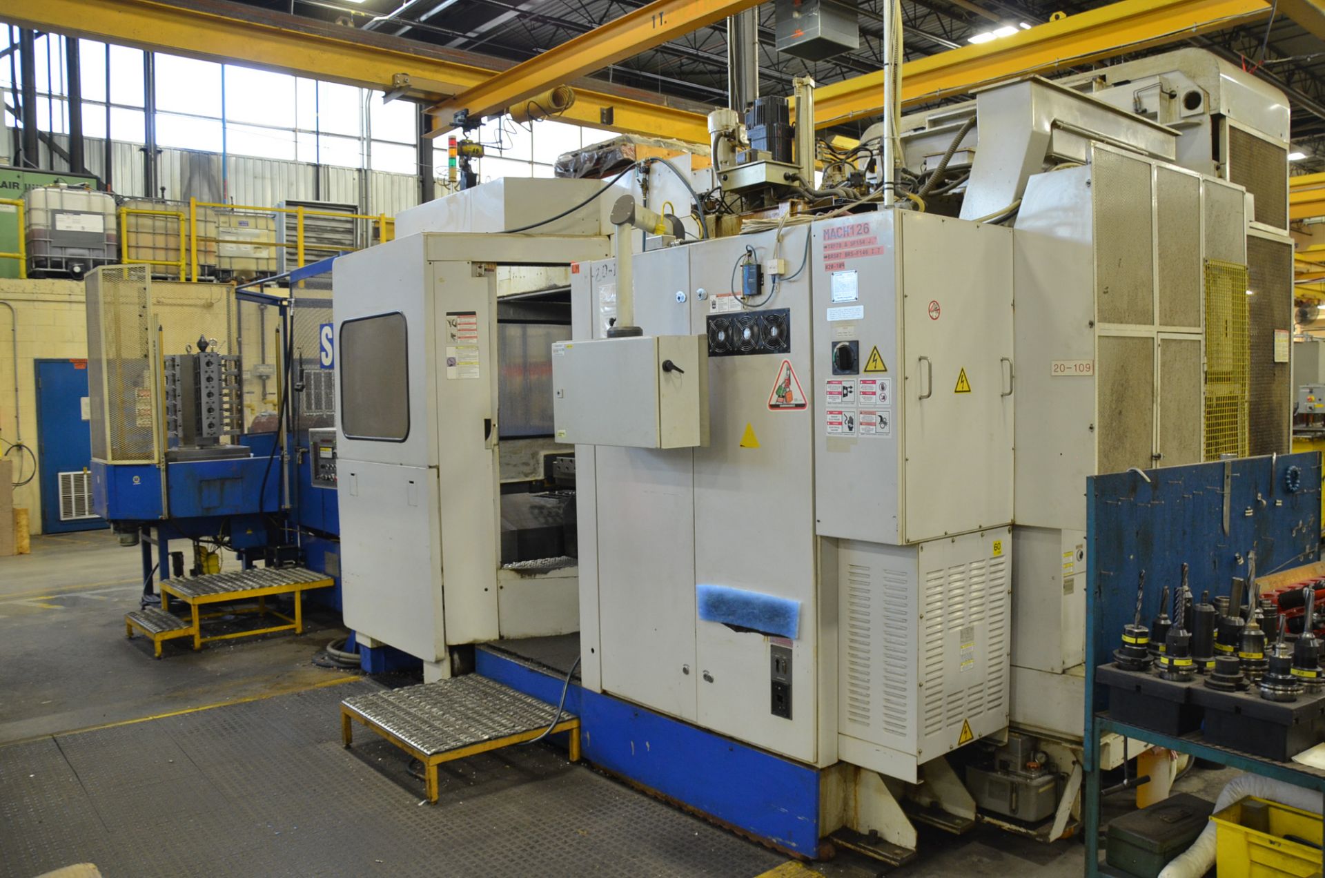 OKUMA (2003) MC-600H CNC MULTI-PALLET HORIZONTAL MACHINING CENTER WITH OKUMA OSP7000M CNC CONTROL, - Image 14 of 17