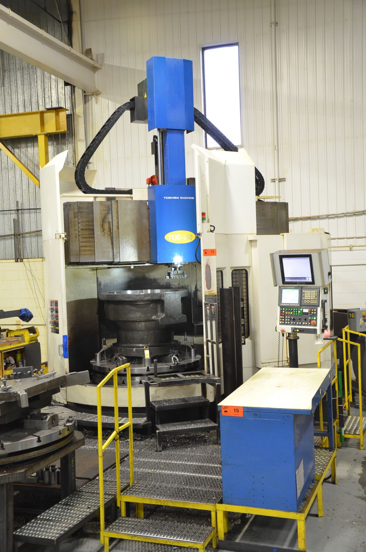 TOSHIBA SHIBAURA (12-2012) TUE-150(S) CNC VERTICAL BORING AND LIVE MILLING CENTER WITH FANUC OI-TD - Image 6 of 37