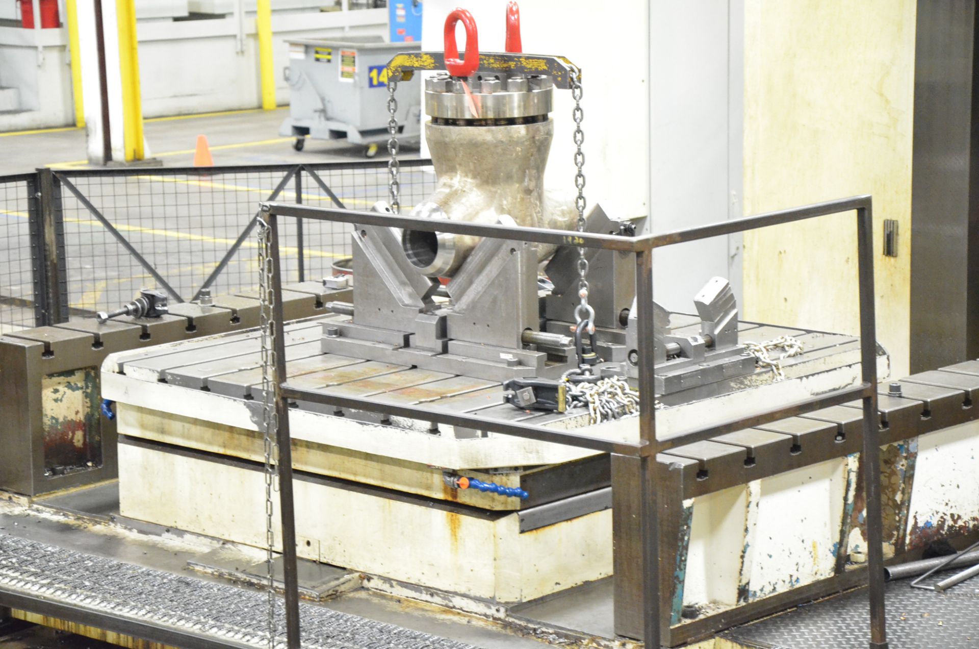 KEARNS & RICHARDS (R&R 2012) 125L CNC TABLE TYPE HORIZONTAL BORING MILL WITH FANUC SERIES 31I- - Image 5 of 22