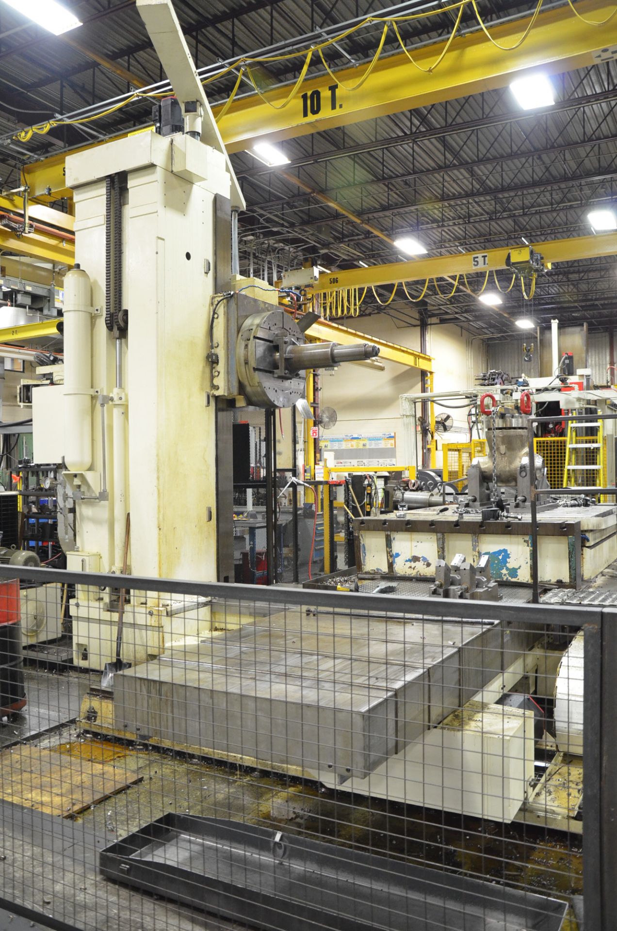 KEARNS & RICHARDS (R&R 2012) 125L CNC TABLE TYPE HORIZONTAL BORING MILL WITH FANUC SERIES 31I- - Image 16 of 22