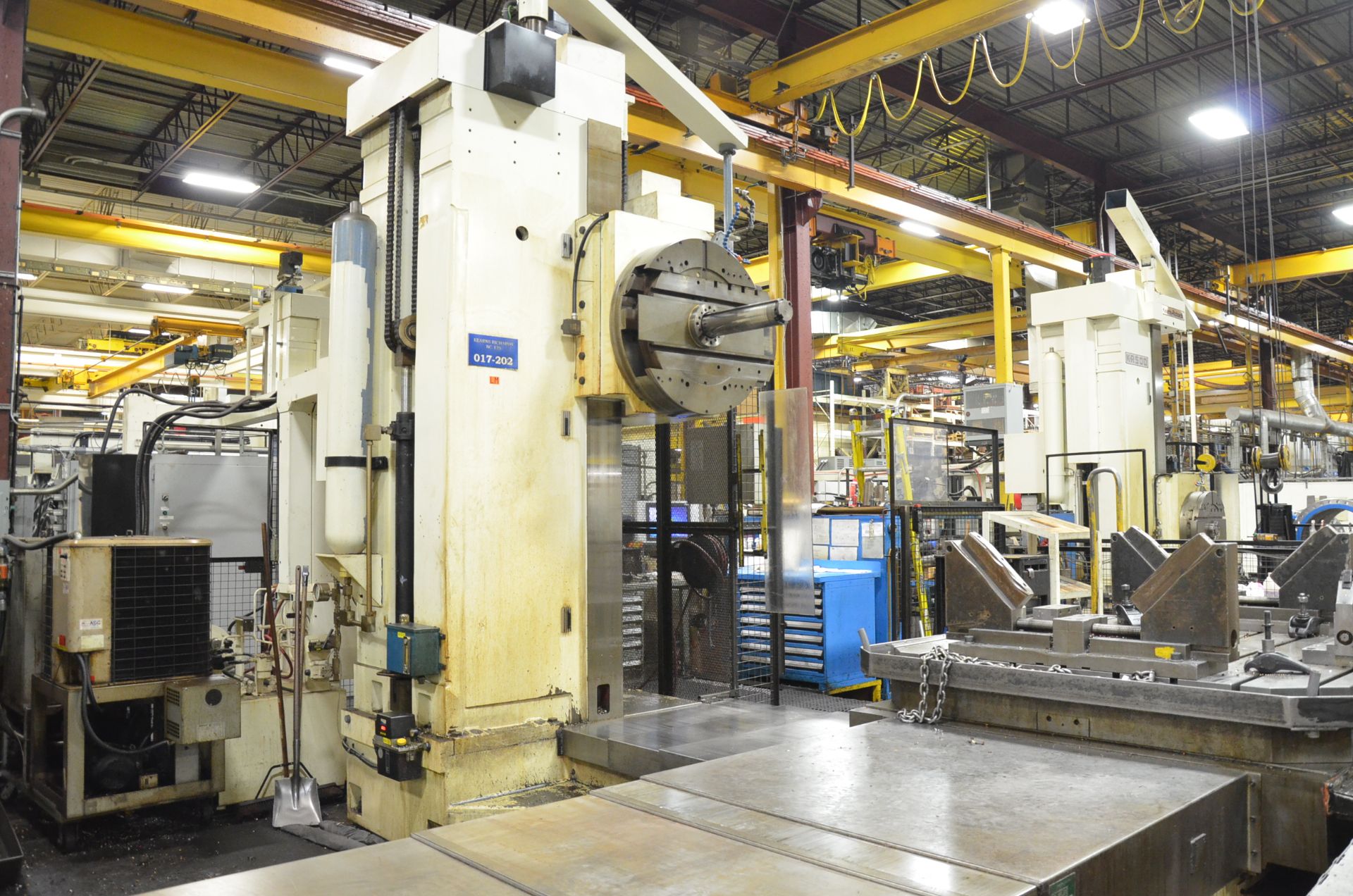 KEARNS & RICHARDS (R&R 2002) 125L CNC TABLE TYPE HORIZONTAL BORING MILL WITH FANUC 18I-M 5 AXIS - Image 20 of 41