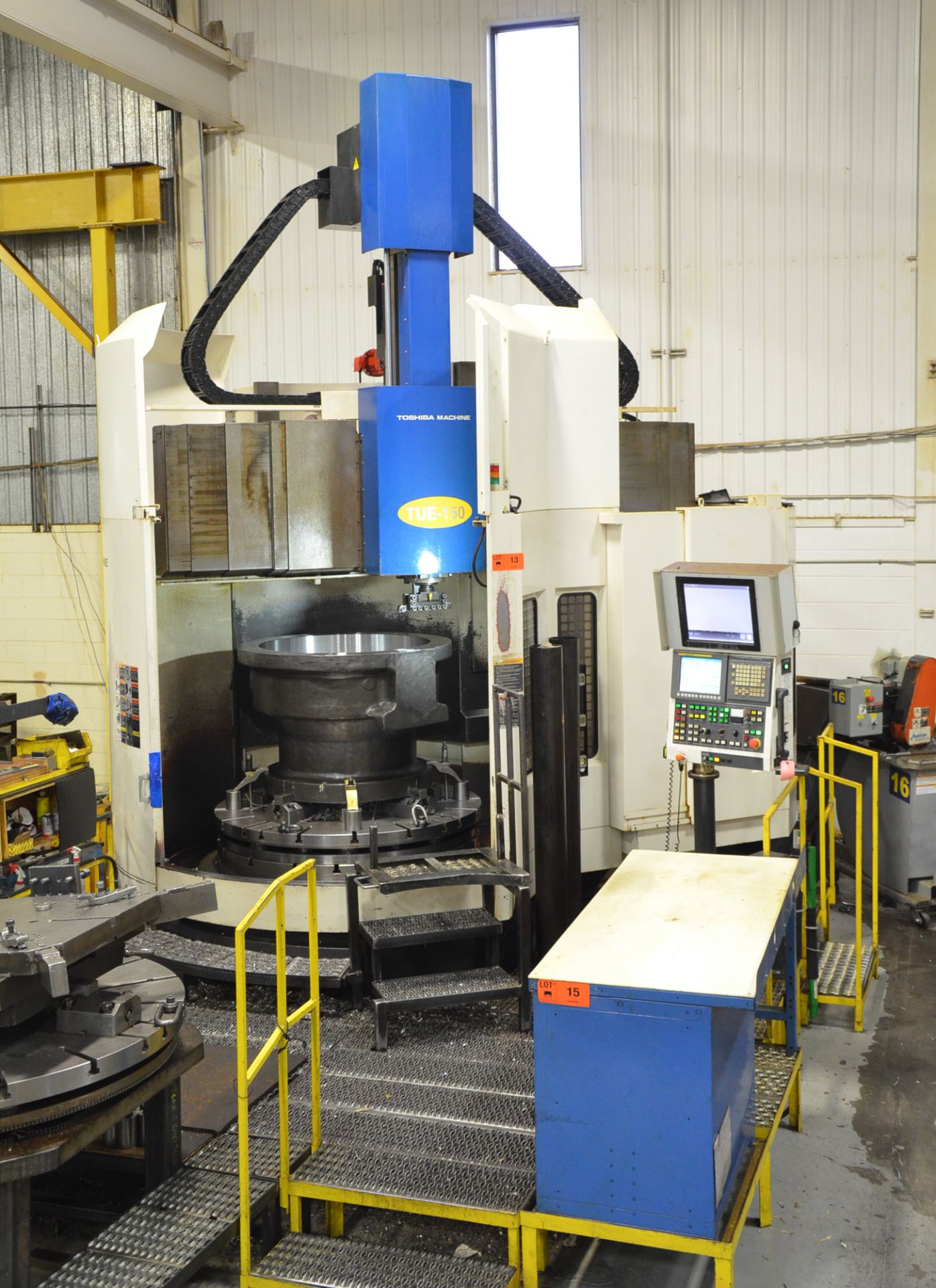 TOSHIBA SHIBAURA (12-2012) TUE-150(S) CNC VERTICAL BORING AND LIVE MILLING CENTER WITH FANUC OI-TD - Image 8 of 37