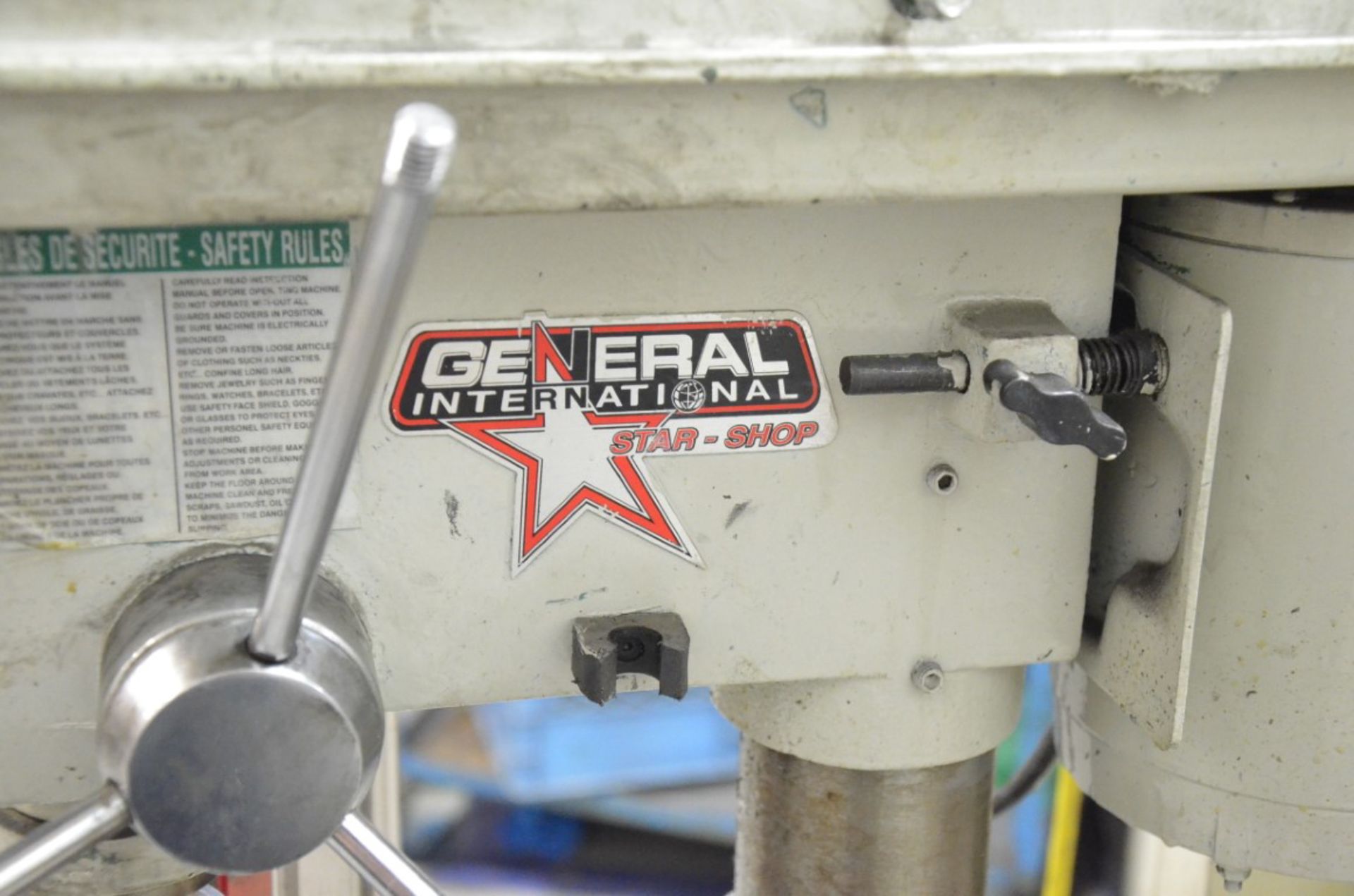 GENERAL STAR SHOP FLOOR TYPE DRILL PRESS, S/N N/A - Image 2 of 3