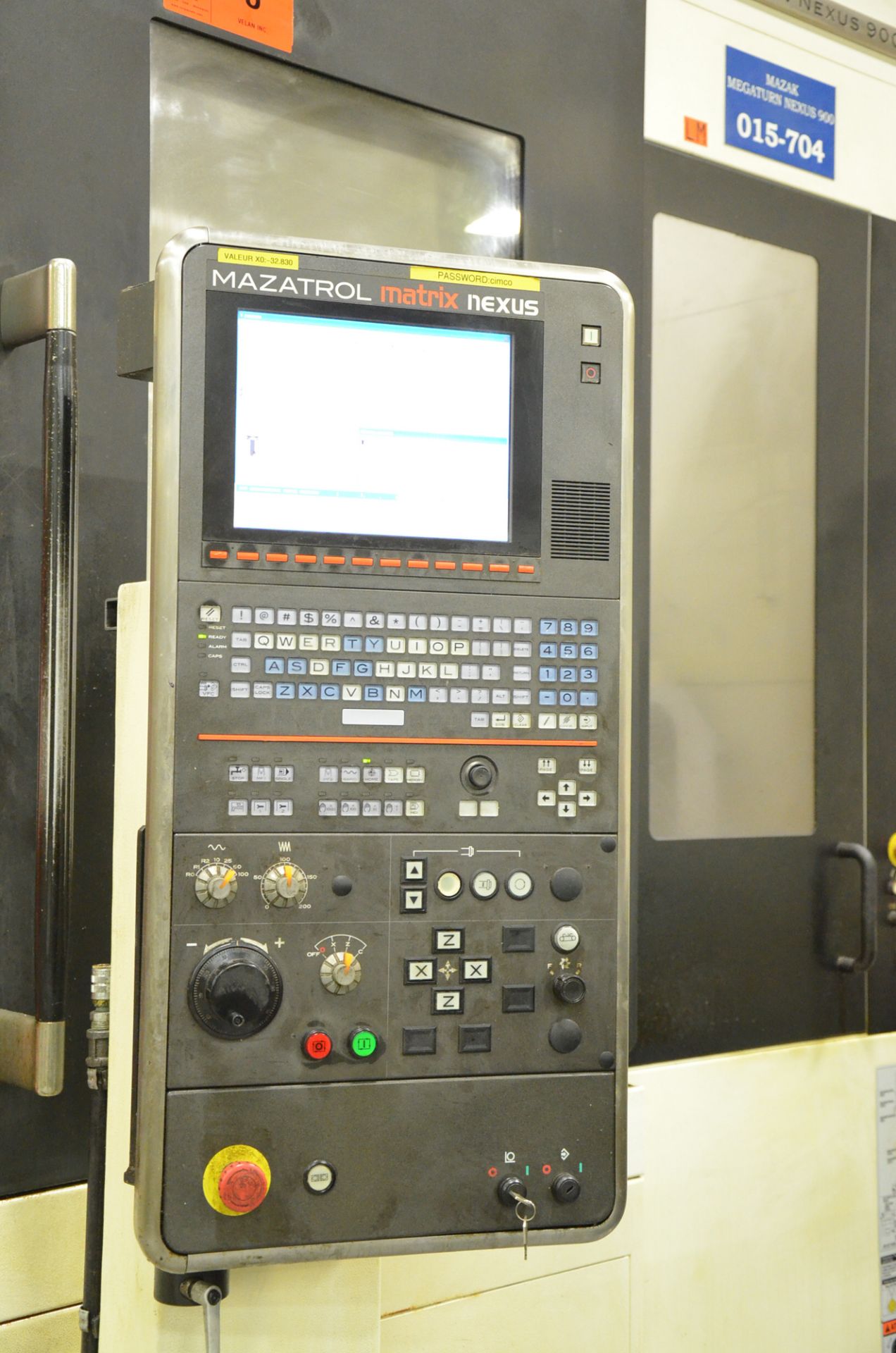 MAZAK (07-2012) MEGATURN NEXUS900 CNC VERTICAL TURNING AND LIVE MILLING CENTER WITH MAZATROL - Image 8 of 27