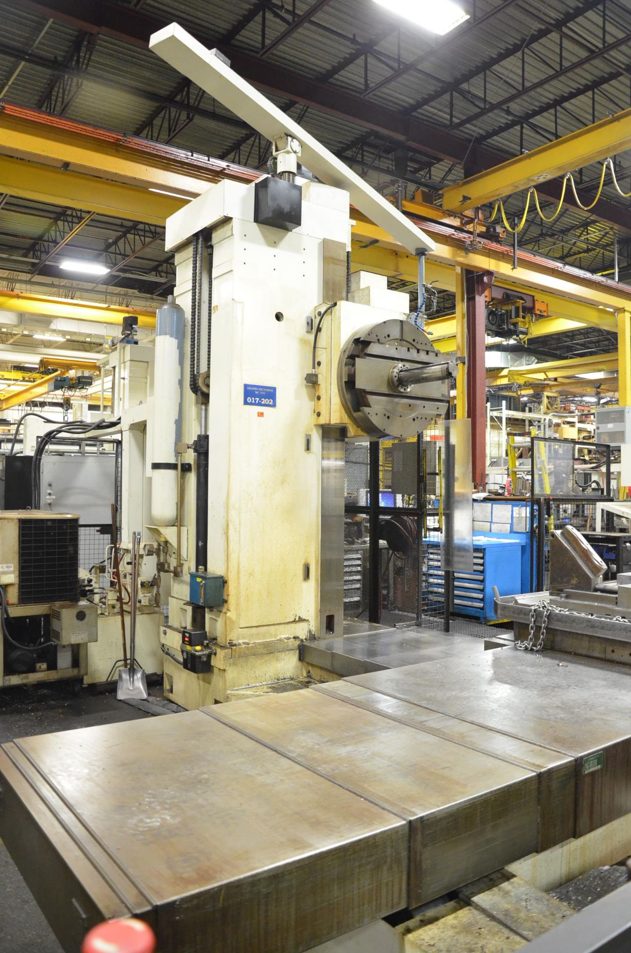 KEARNS & RICHARDS (R&R 2002) 125L CNC TABLE TYPE HORIZONTAL BORING MILL WITH FANUC 18I-M 5 AXIS - Image 22 of 41