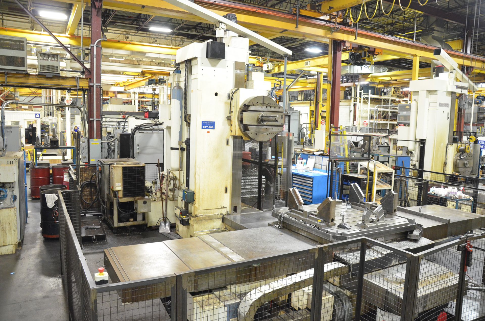 KEARNS & RICHARDS (R&R 2002) 125L CNC TABLE TYPE HORIZONTAL BORING MILL WITH FANUC 18I-M 5 AXIS - Image 23 of 41