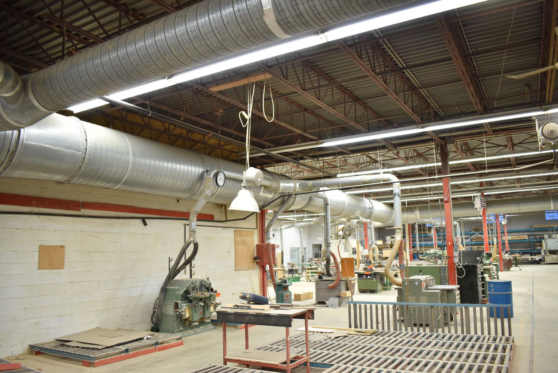 LOT/ INTERIOR DUST COLLECTOR DUCT WORK (CI) [RIGGING FEES FOR LOT #367 - TBD - WINNING BIDDER IS - Image 3 of 3