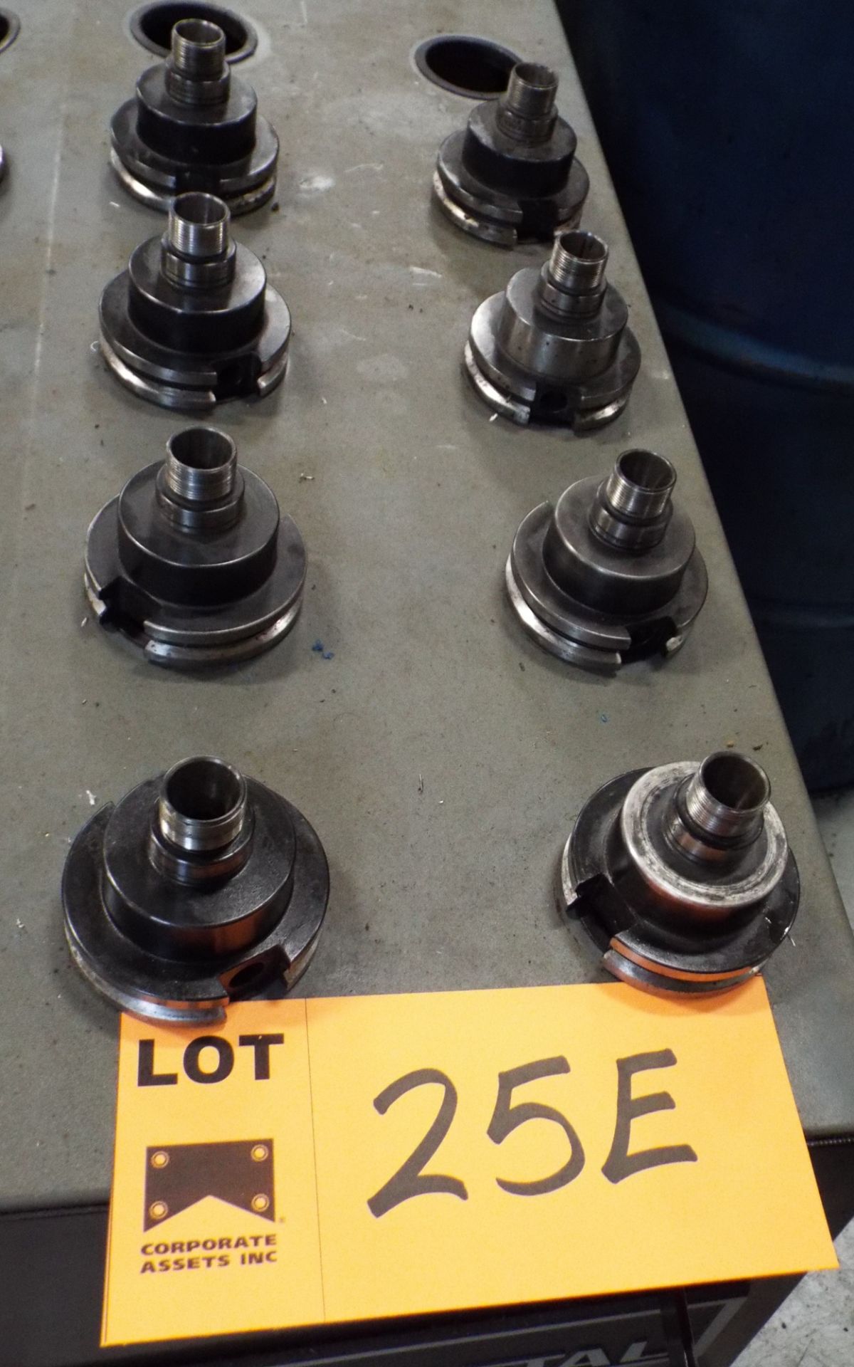 LOT/ (8) D'ANDREA ER16 CAT 40 TOOL HOLDERS