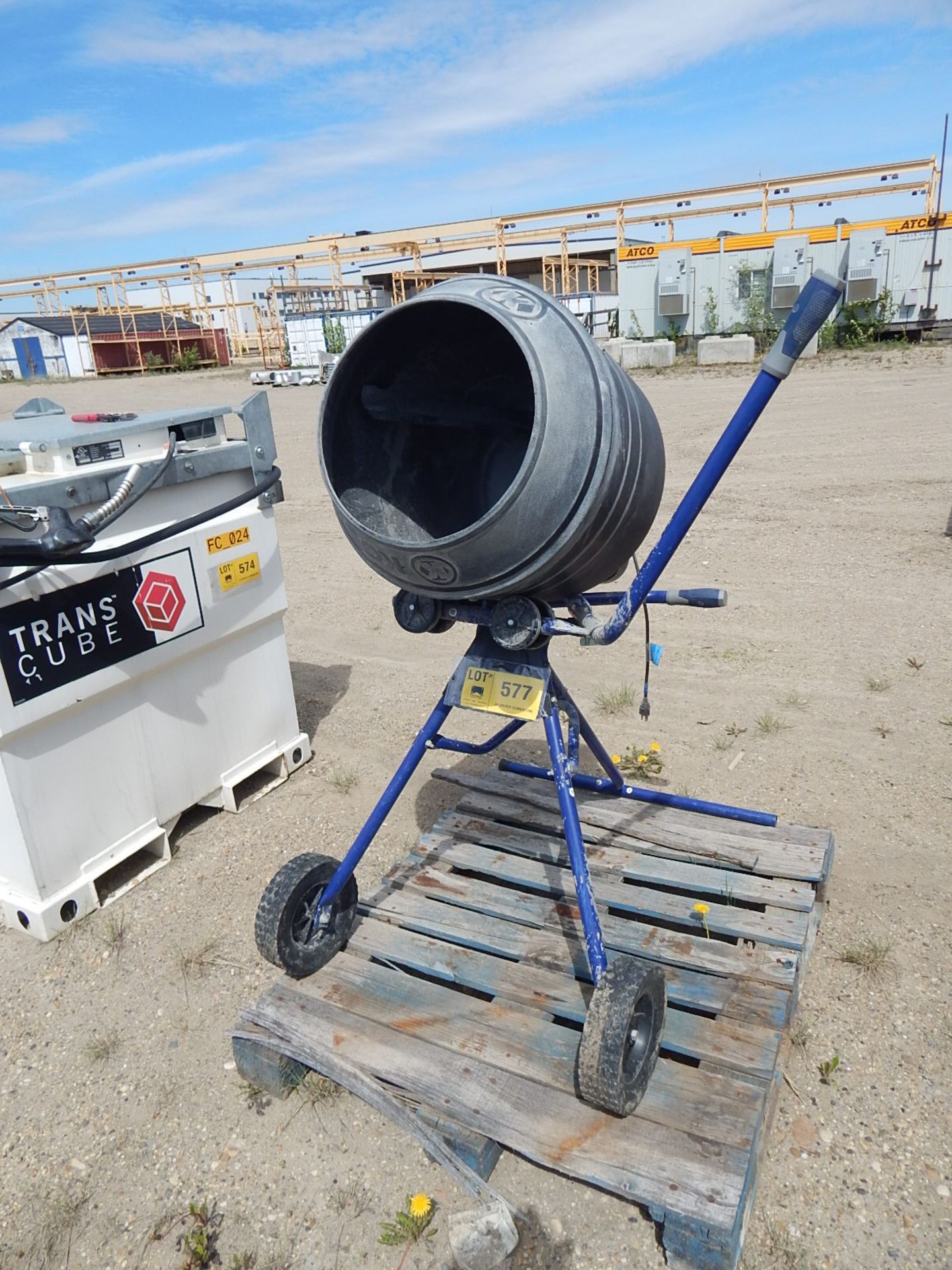 KOBALT CEMENT MIXER, S/N: N/A