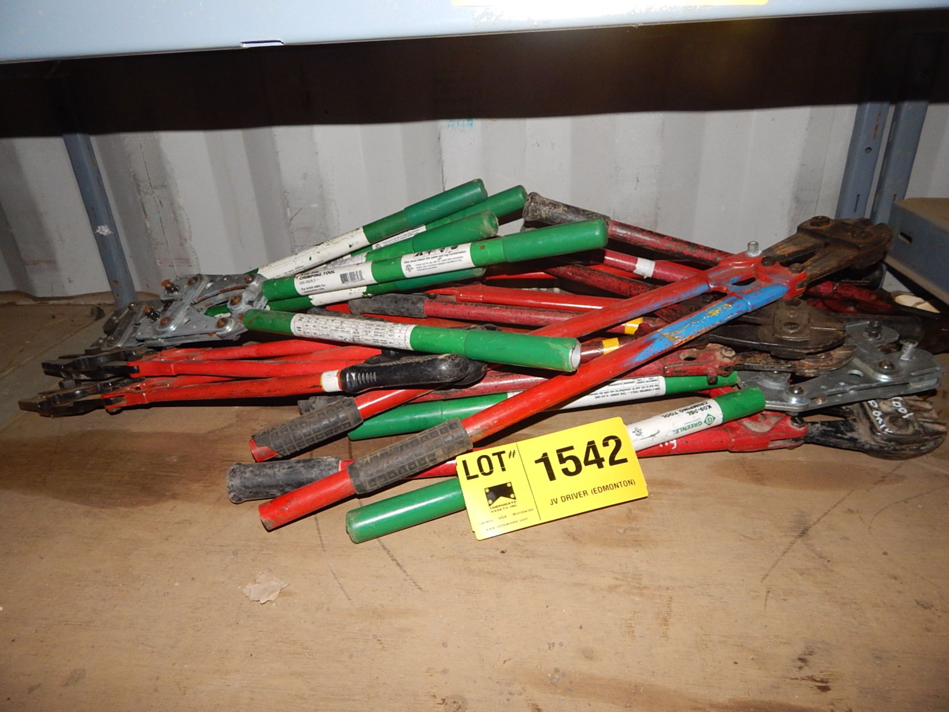 LOT/ BOLT CUTTERS AND CRIMPERS (SC 118)