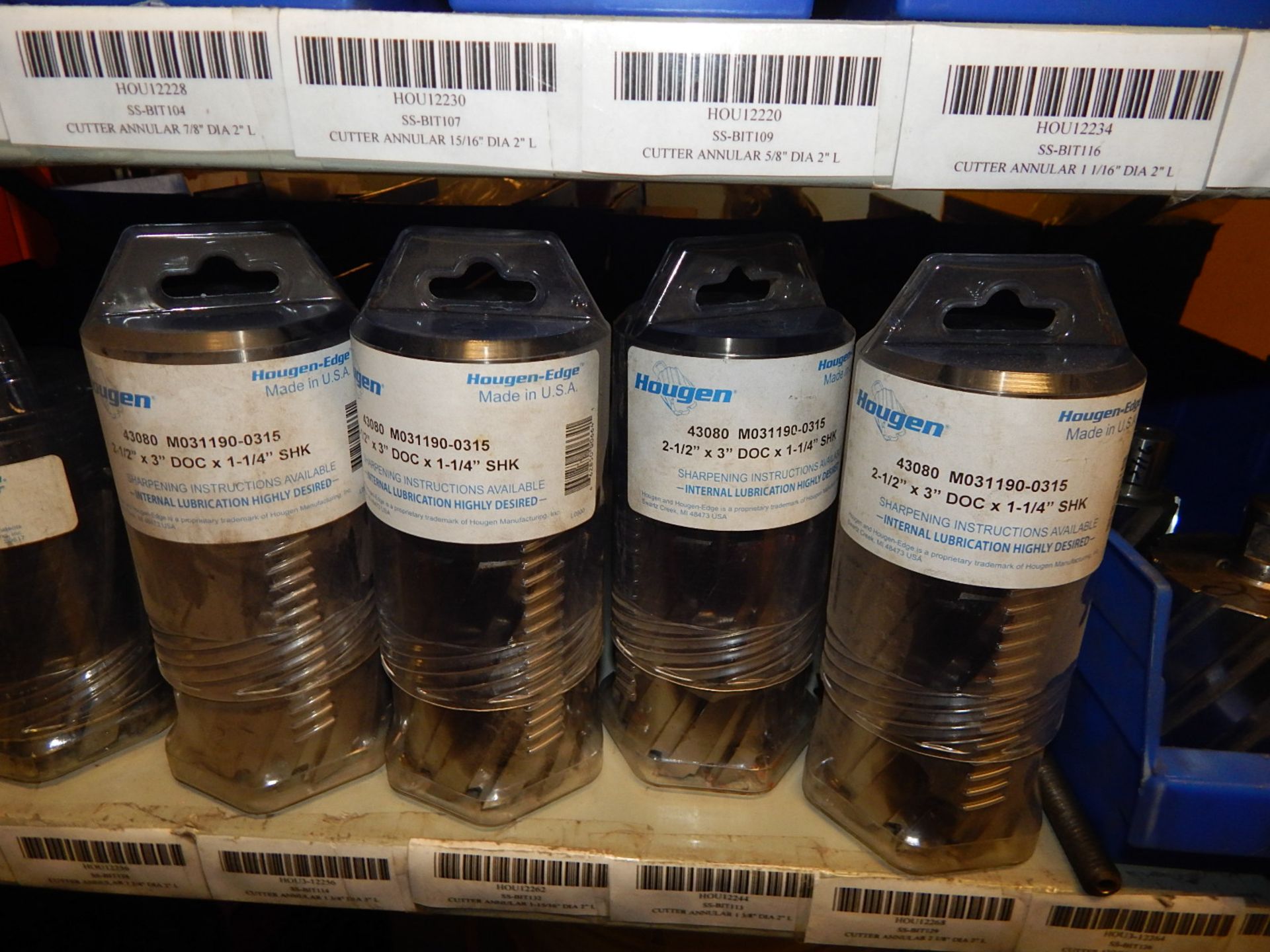 LOT/ CONTENTS OF SHELF CONSISTING OF PPE EQUIPMENT, WIRE BRUSHES, WELDING CONSUMABLES AND DRILLS - Image 10 of 14