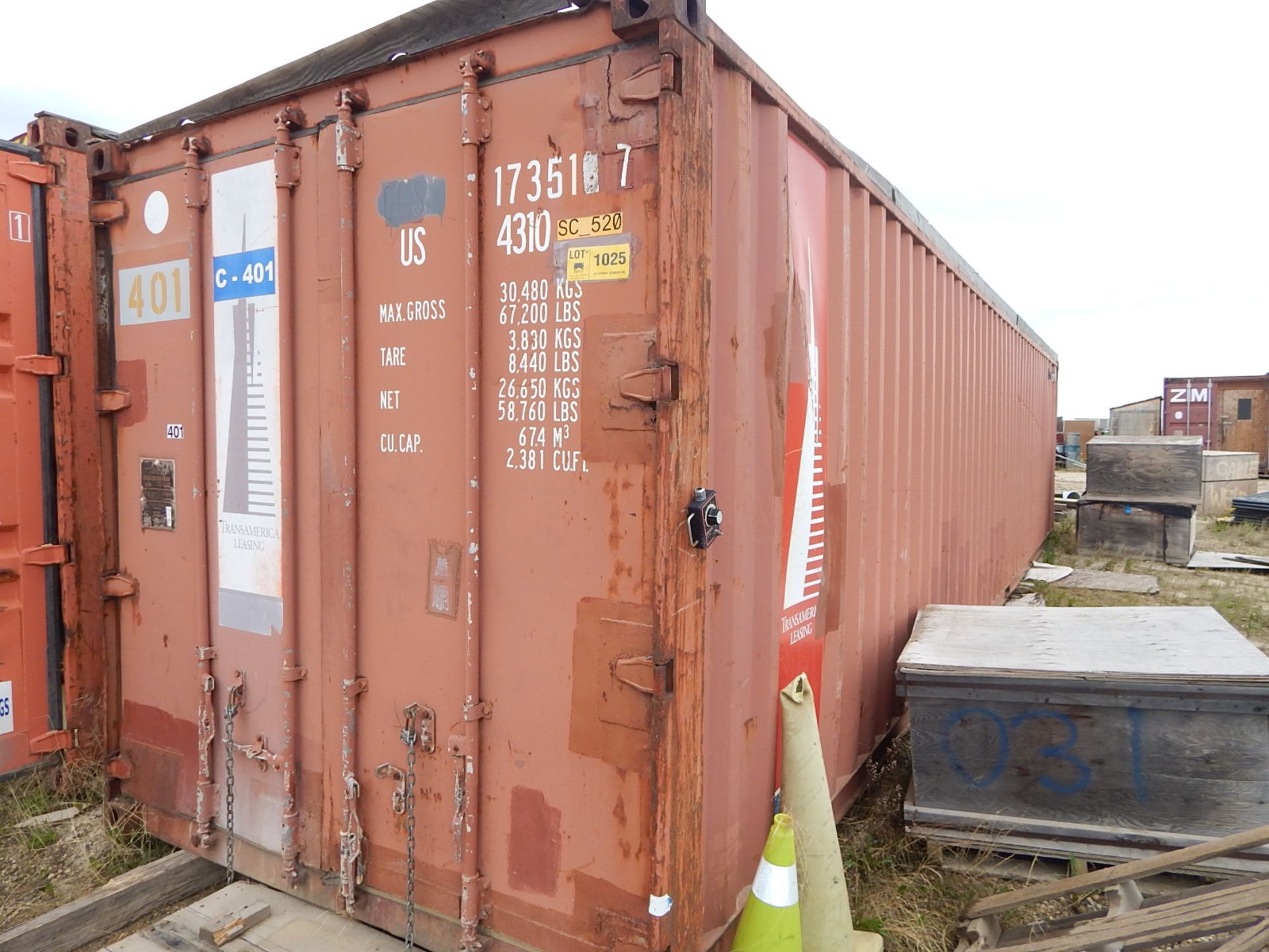 40' SEA CONTAINER, S/N: N/A (SC 520) (DELAYED DELIVERY) (CI) - Image 2 of 3