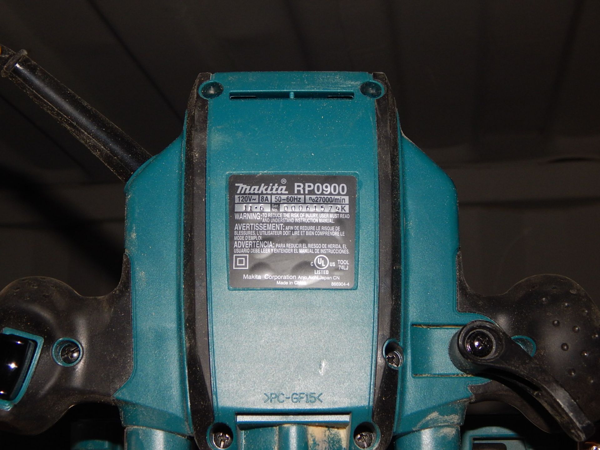 MAKITA RP0900 ROUTER, S/N: N/A (SC 190) - Image 3 of 3