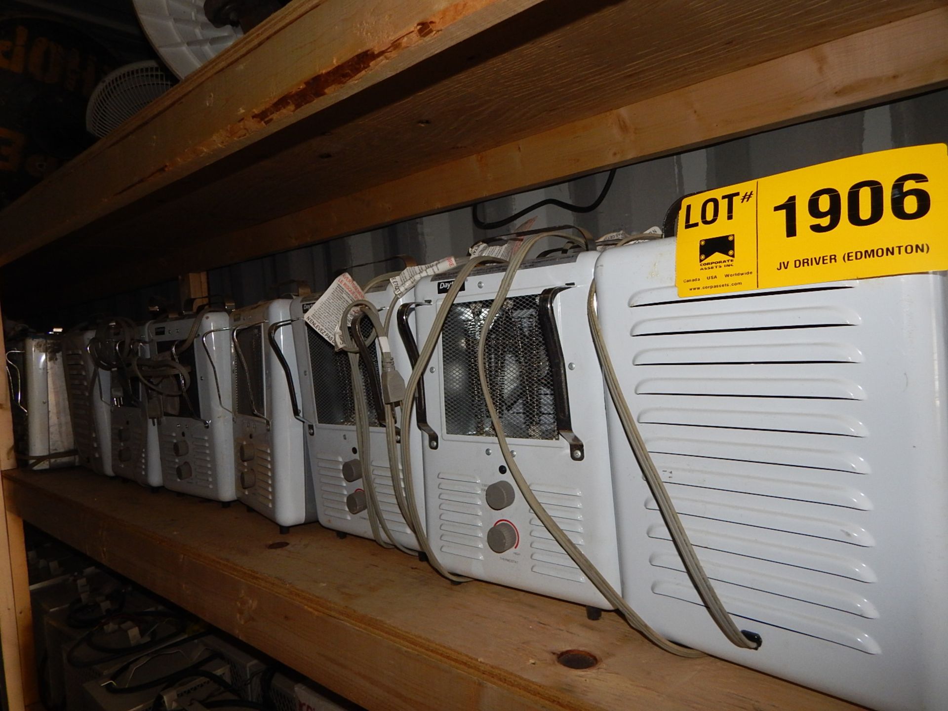 LOT/ ELECTRIC SPACE HEATERS (SC 332)