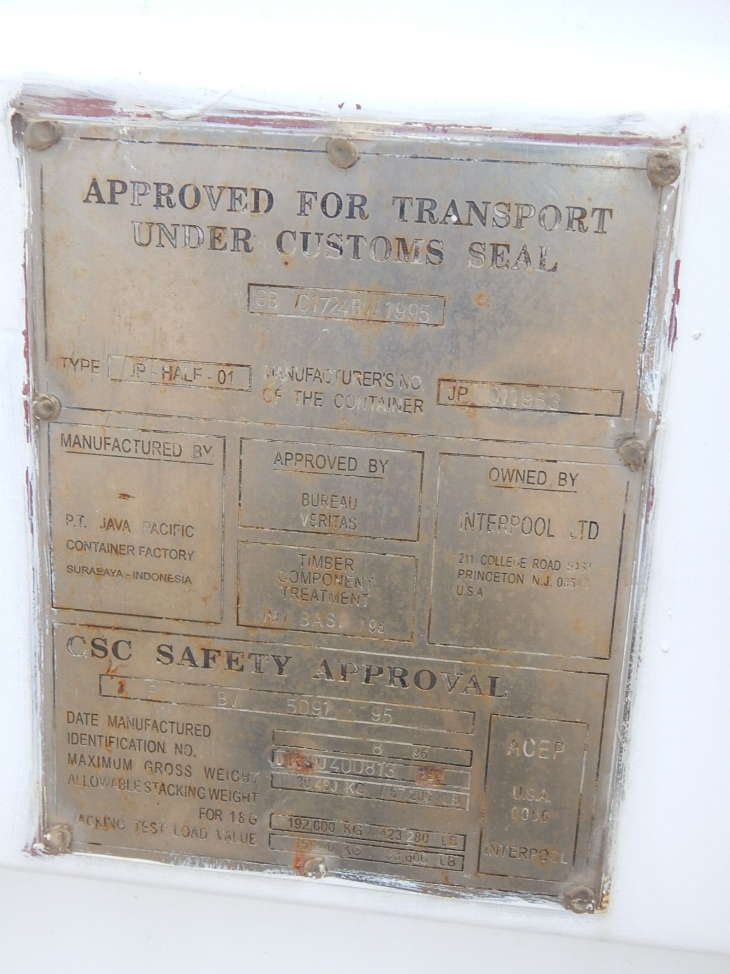 40' SEA CONTAINER, S/N: N/A (SC 469) (DELAYED DELIVERY) (CI) - Image 2 of 4