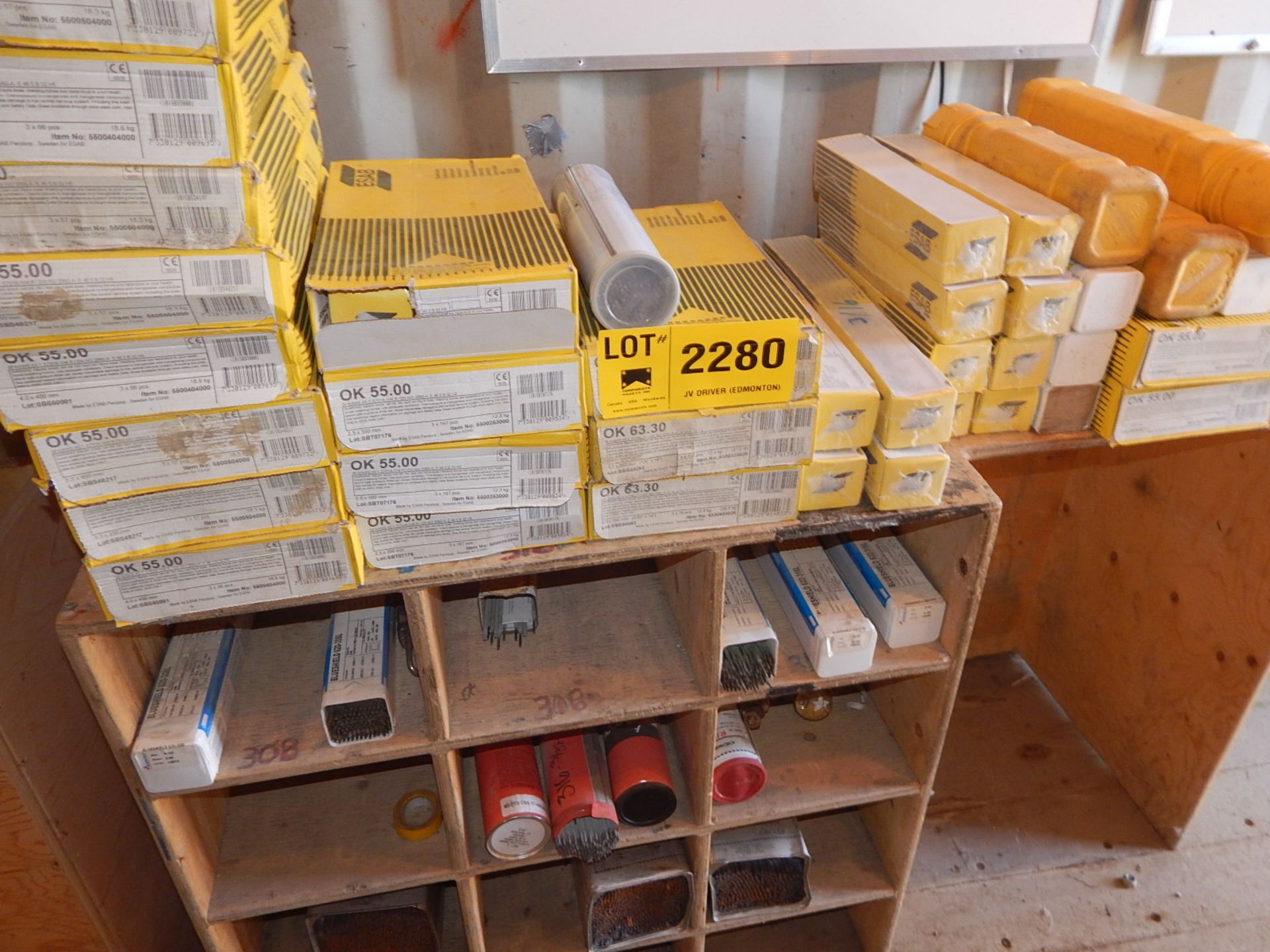 LOT/ WELDING ELECTRODES (TOOL CRIB)