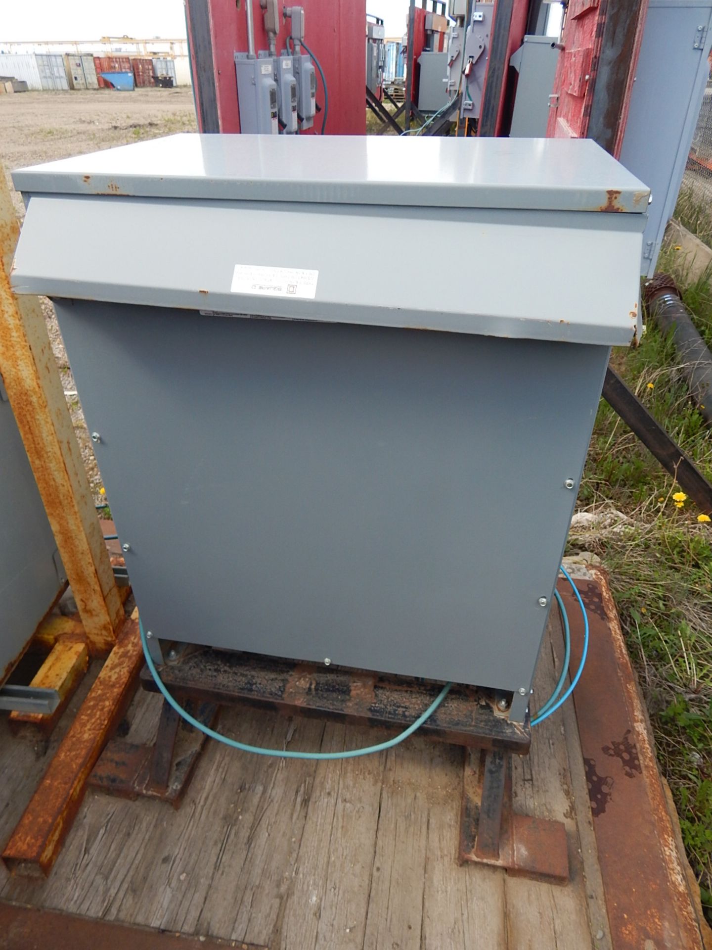 SQUARE D 75KVA TRANSFORMER, S/N: N/A (CI) - Image 3 of 3