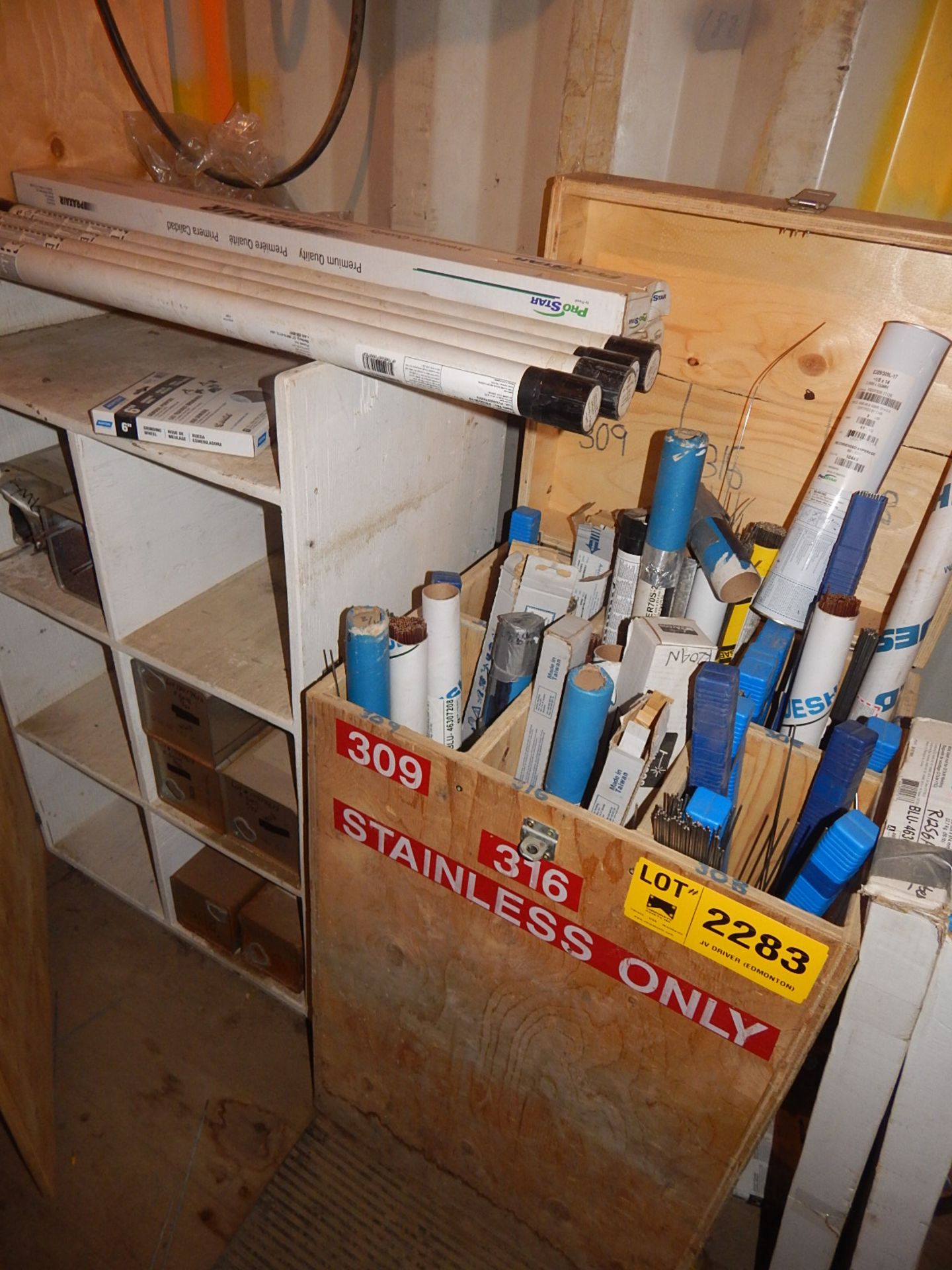 LOT/ WELDING ELECTRODES (TOOL CRIB)