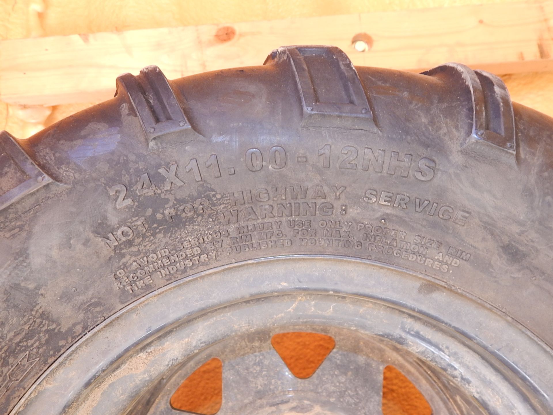 LOT/ 24X11.00-12NHS TIRES (SC 446) - Image 2 of 3