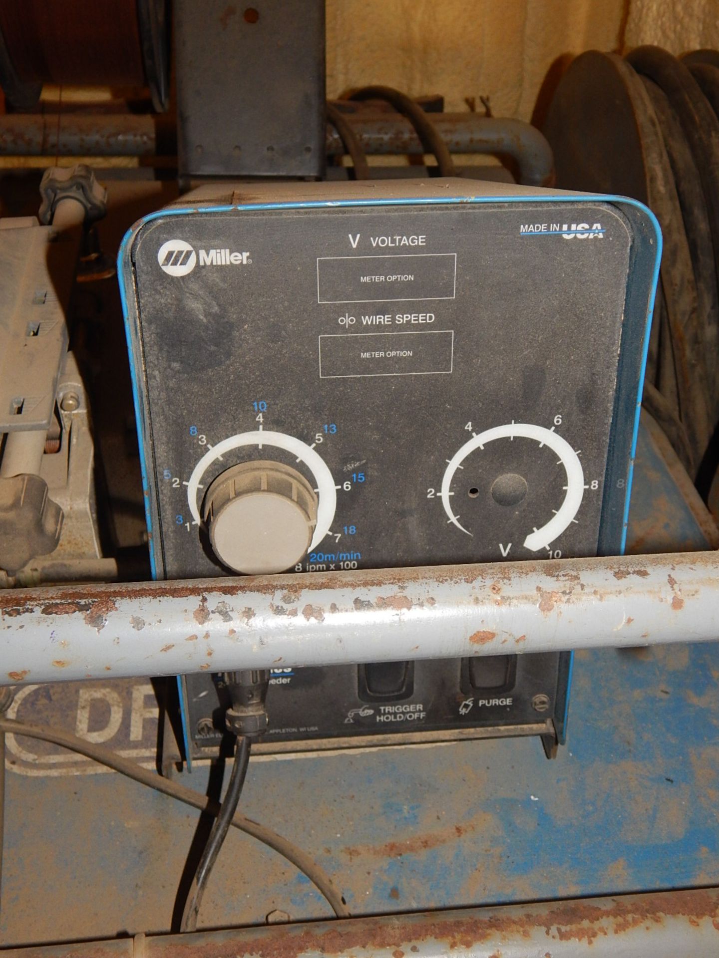 MILLER DIMENSION 452 WELDING POWER SOURCE WITH WIRE FEED, S/N: N/A (SC 445) - Image 3 of 4