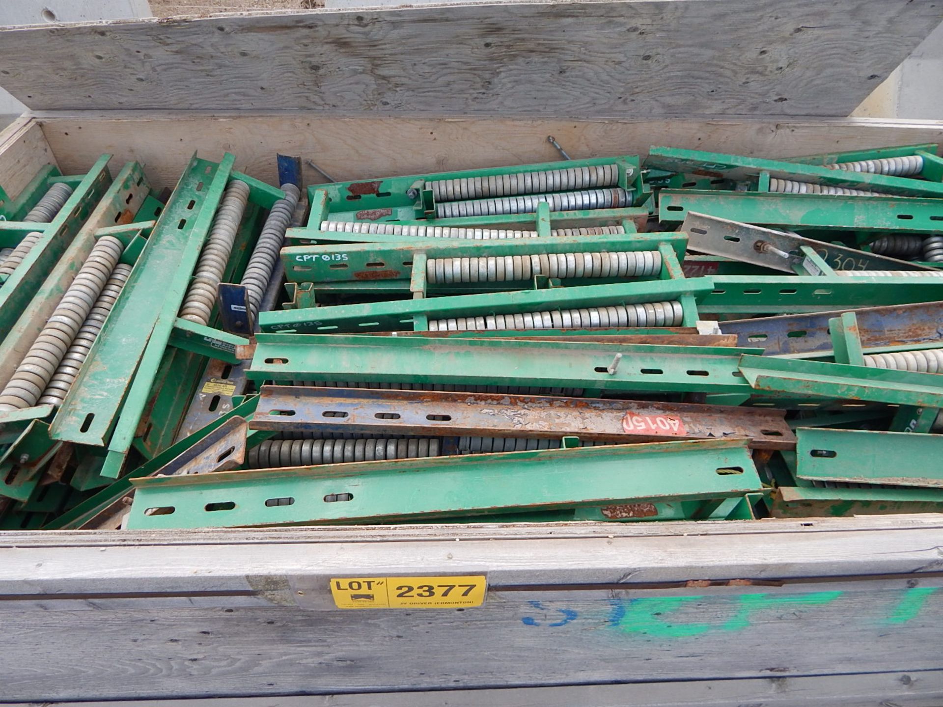 LOT/ GREENLEE STRAIGHT CABLE ROLLERS