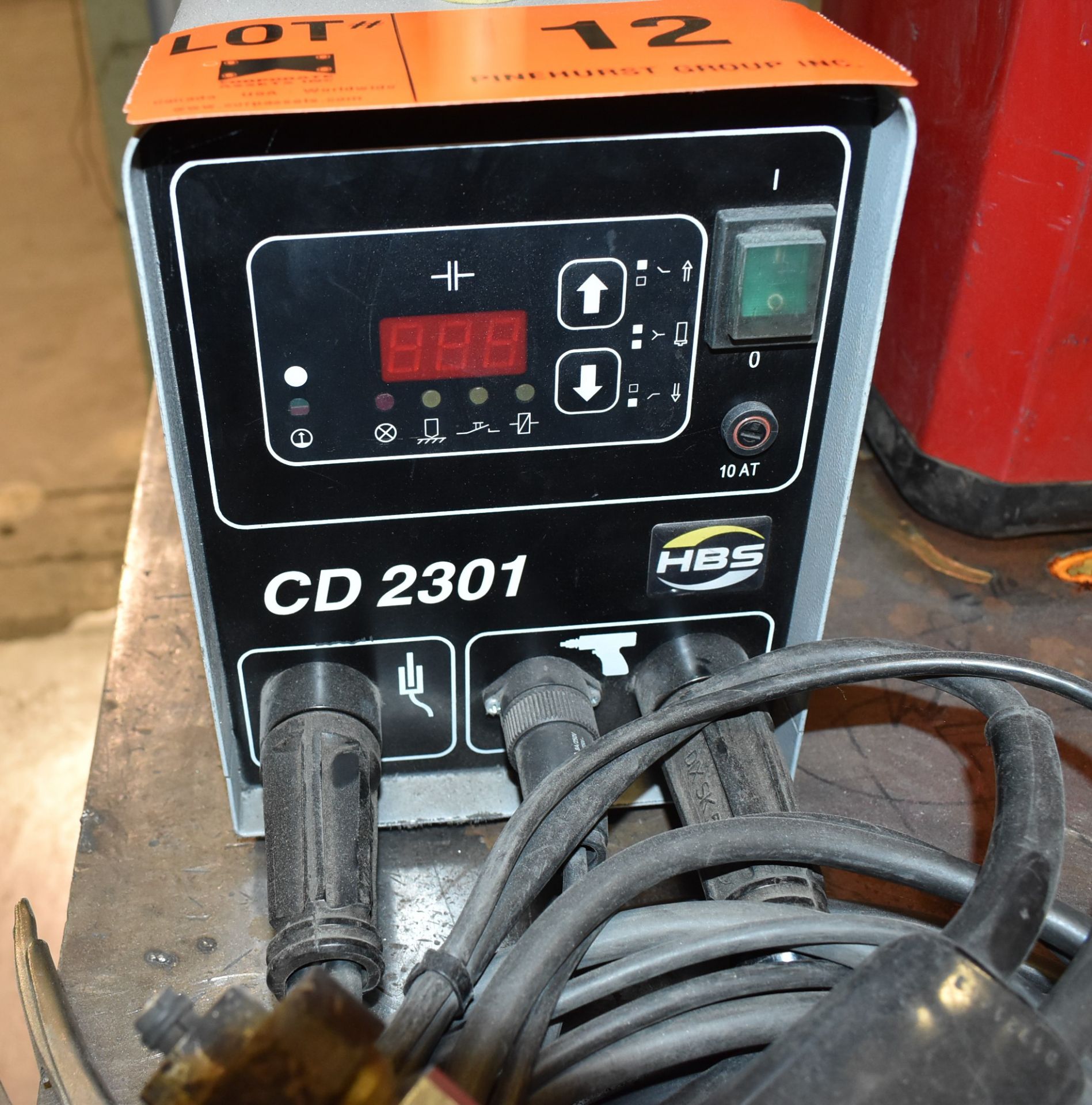 HBS (2010) CD2301 PORTABLE DIGITAL STUD WELDER WITH CABLES & GUN, S/N: 1011799 - Image 2 of 2