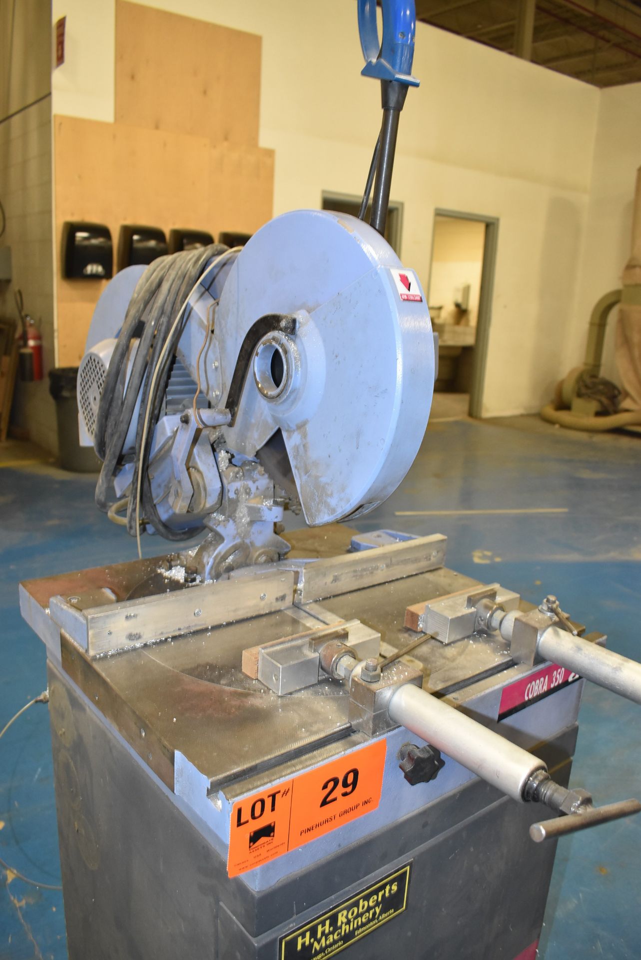 MEP COBRA 350 COLD CUT SAW WITH 14" BLADE, SPEEDS TO 3400 RPM, S/N: 028413 (CI) [RIGGING FEES FOR - Image 2 of 2