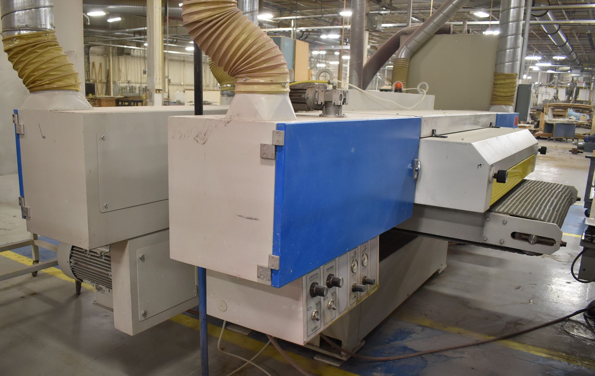 TAGLIABUE (2008) TAG TT3 1550 CNC DUAL BELT HORIZONTAL SANDER WITH TOUCH SCREEN CNC CONTROL, (2) - Image 4 of 6