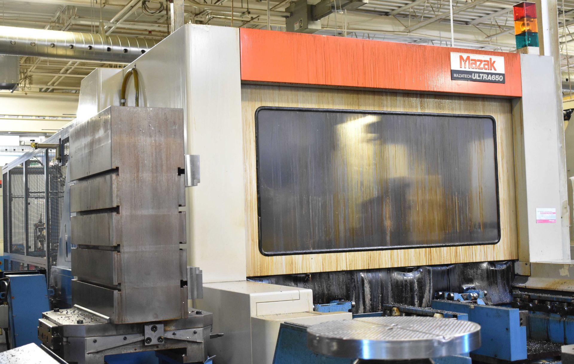 MAZAK (1994) ULTRA 650 CNC 4 AXIS HORIZONTAL MACHINING CENTERS WITH MAZITROL M-PLUS CNC CONTROL, (2)