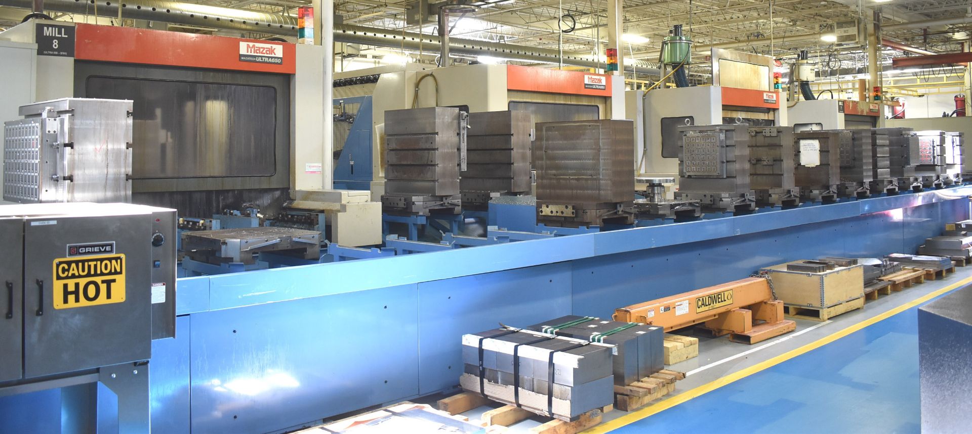 MAZAK PALLETECH CNC MANUFACTURING CELL CONSISTING OF LOT 2 TO LOT 6