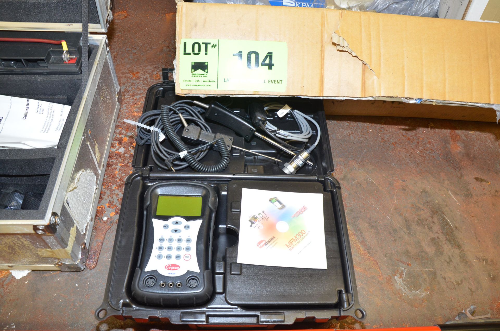 LOT/ ELECTRICAL INSPECTION EQUIPMENT AND THERMAL CAMERA [RIGGING FEES FOR LOT #104 - $85 USD PLUS - Image 2 of 8