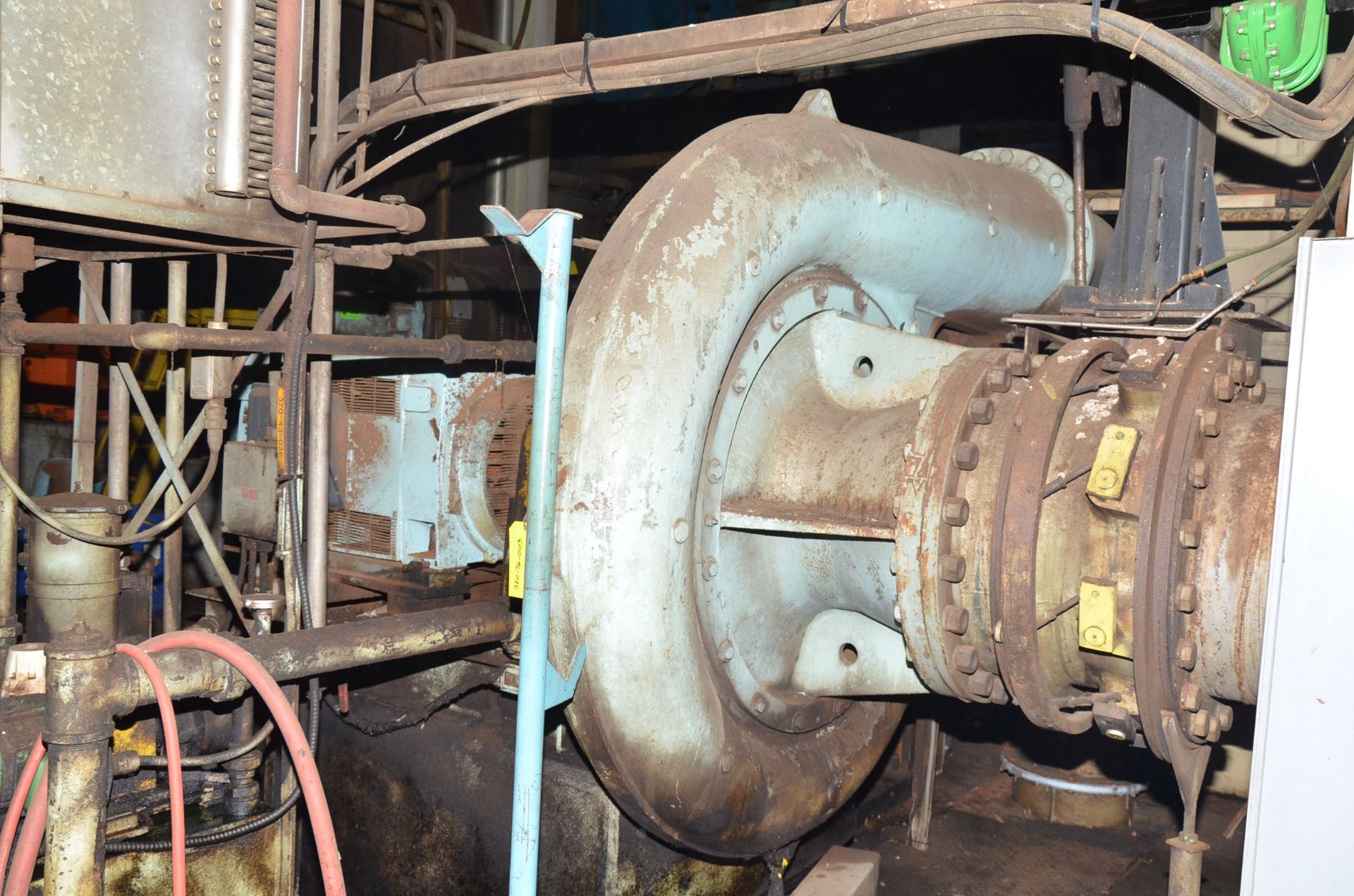 ALLIS-CHALMERS G-20LR 800HP ROTARY-TYPE CENTRIFUGAL COMPRESSOR WITH 16,600CFM@20.95PSI, S/N: C- - Image 2 of 6