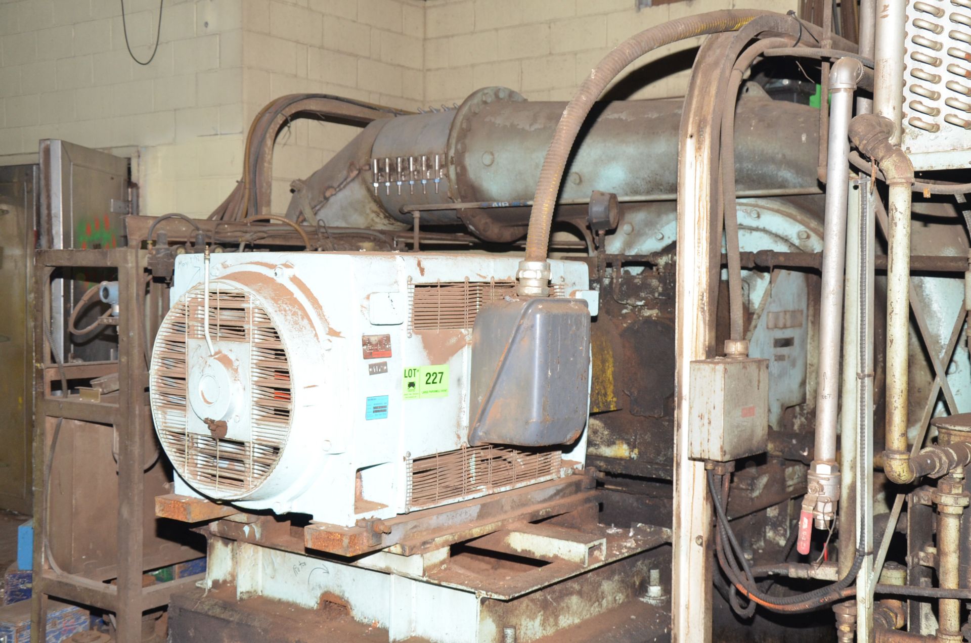 ALLIS-CHALMERS G-20LR 800HP ROTARY-TYPE CENTRIFUGAL COMPRESSOR WITH 16,600CFM@20.95PSI, S/N: C-