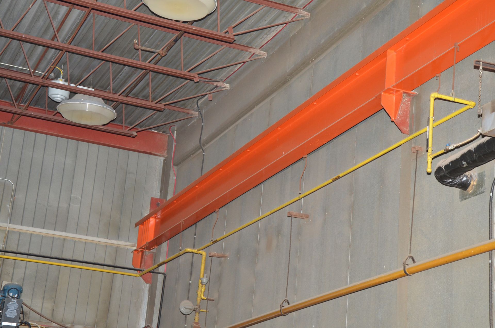 DEMAG 5TON CAPACITY TOP-RUNNING SINGLE-GIRDER OVERHEAD BRIDGE CRANE SYSTEM WITH 24' SPAN, 20' HEIGHT - Image 5 of 5