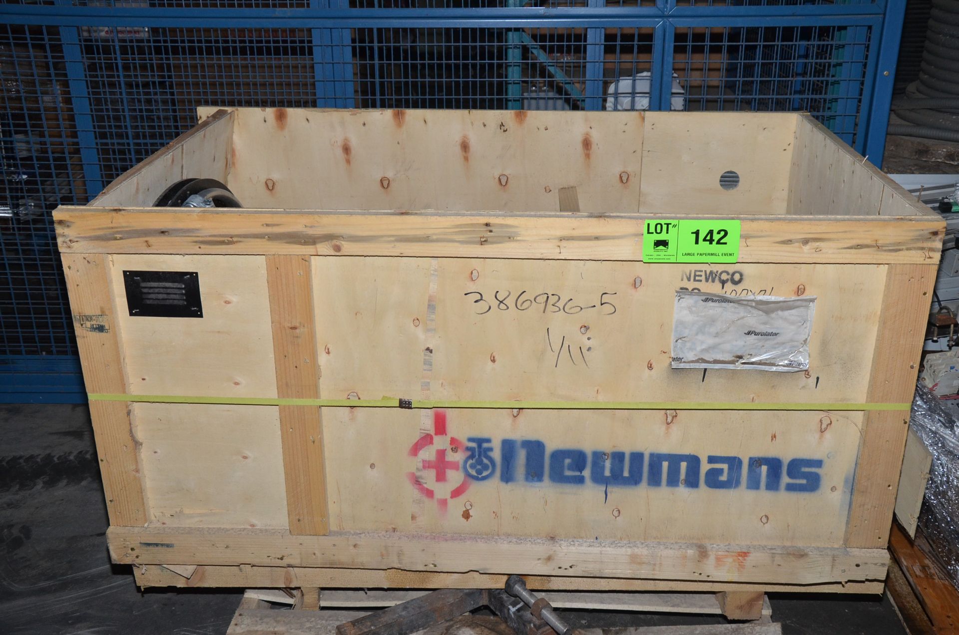 NEWCO 900-10WC6 HIGH-PRESSURE STEAM VALVE WITH 2250PSI@100DEGF, S/N: N/A (BRAND NEW IN BOX) [RIGGING
