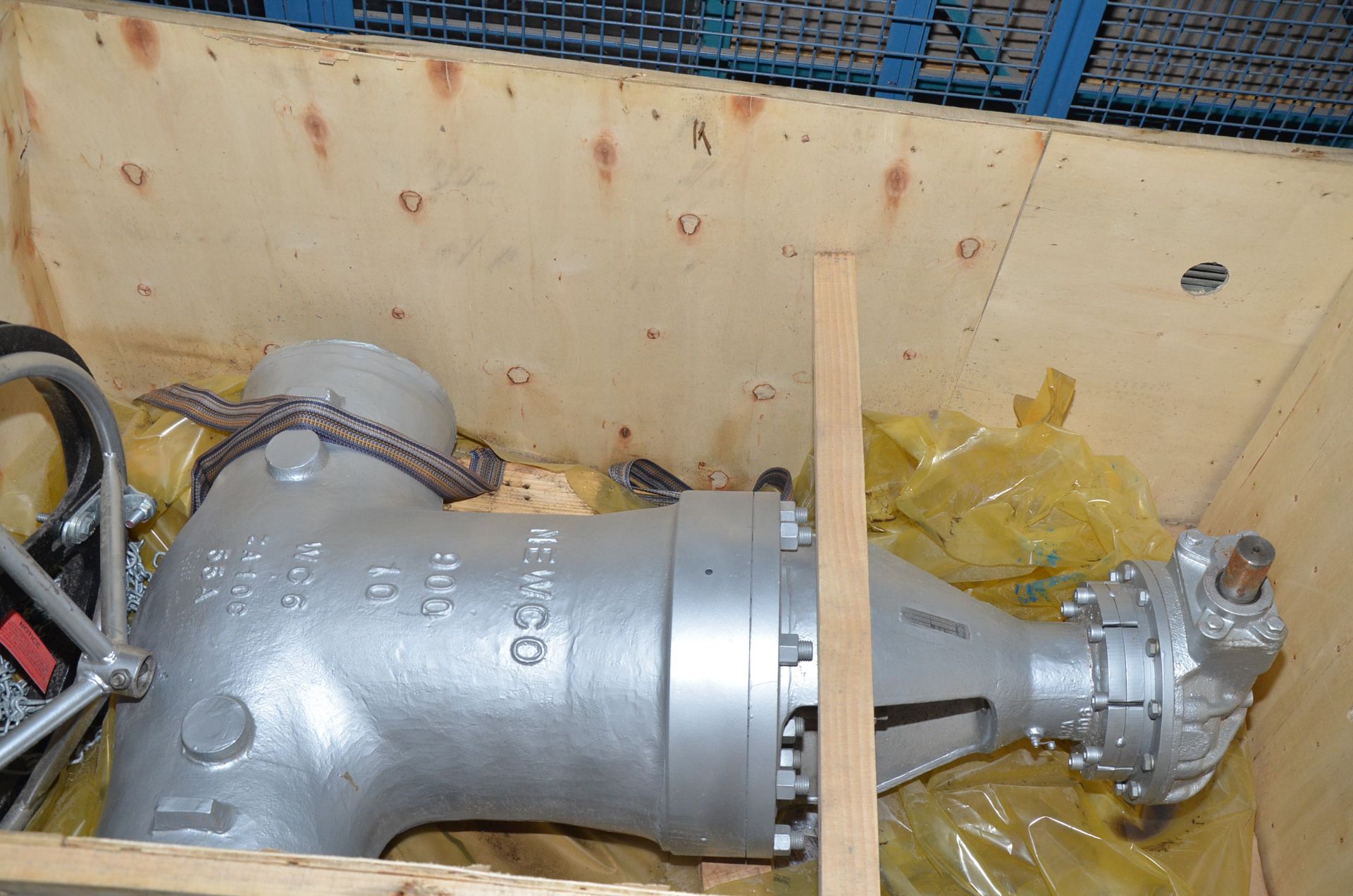 NEWCO 900-10WC6 HIGH-PRESSURE STEAM VALVE WITH 2250PSI@100DEGF, S/N: N/A (BRAND NEW IN BOX) [RIGGING - Image 2 of 4