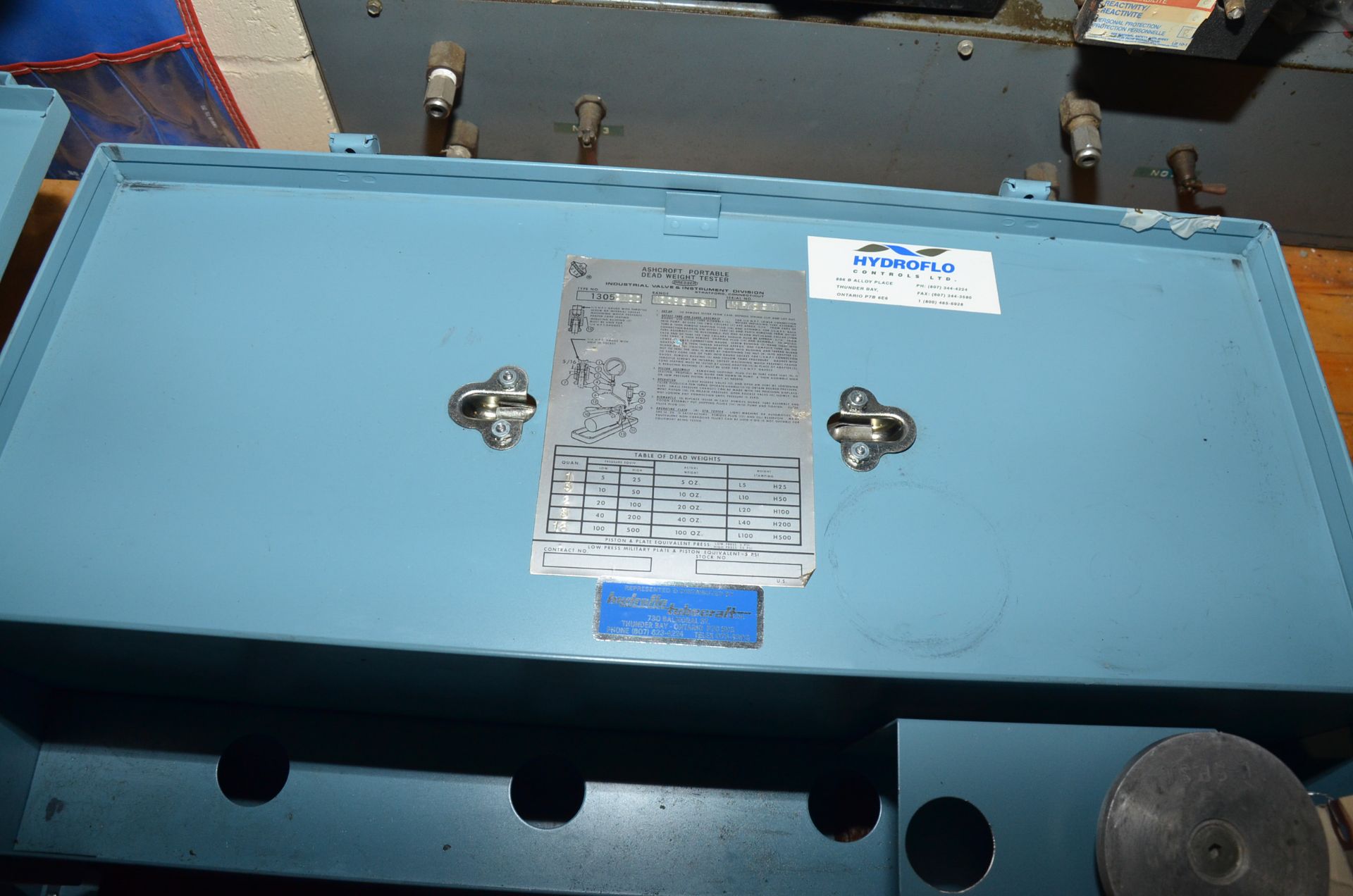 DRESSER TYPE 1305 ASHCROFT PORTABLE DEAD-WEIGHT TESTER WITH 10,000PSI CAPACITY, S/N: M5081 [ - Image 3 of 3