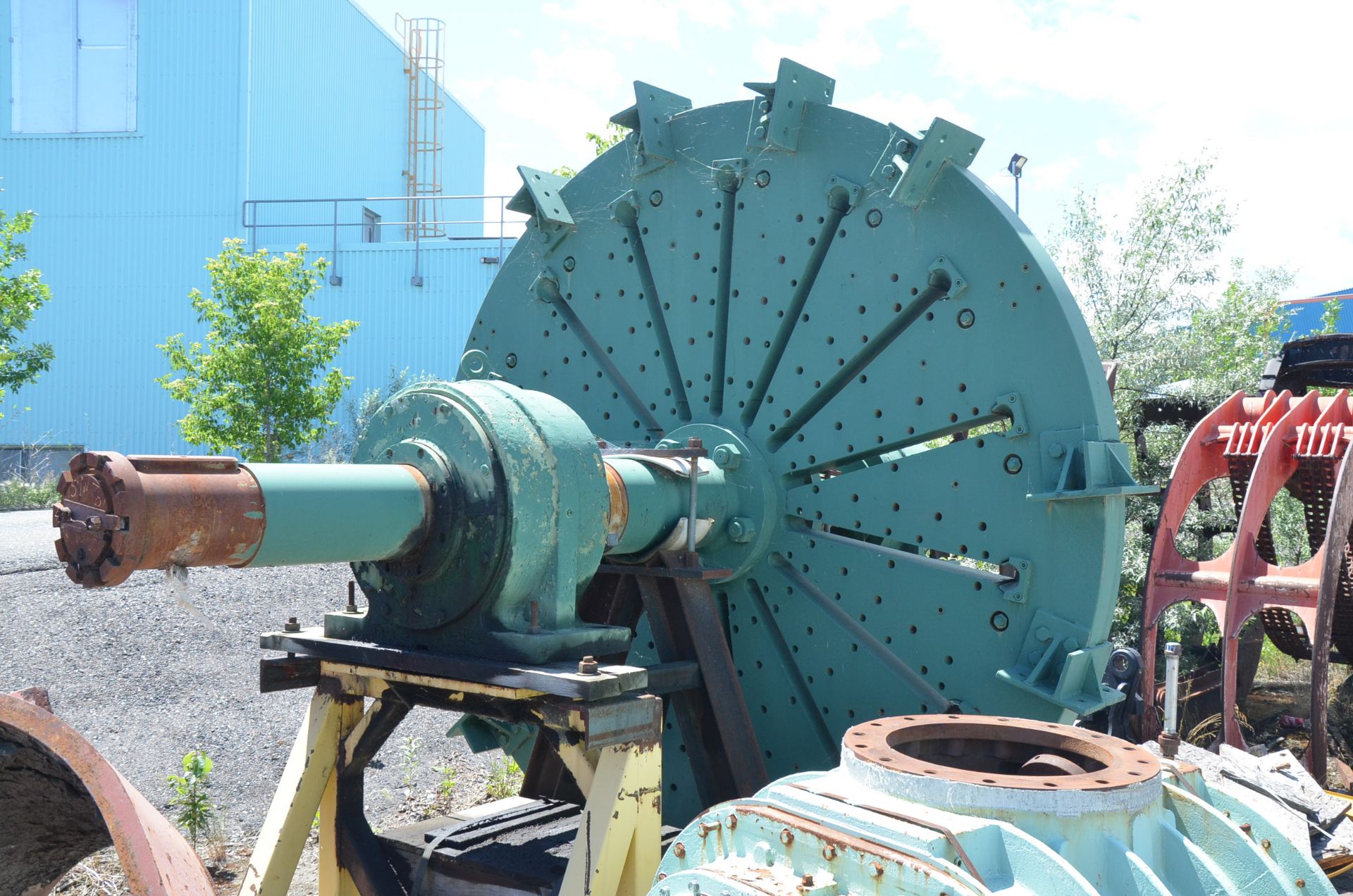 SPARE CARTHAGE 112" DIAMETER ROTOR ASSY. [RIGGING FEES FOR LOT #226 A - $200 USD PLUS APPLICABLE